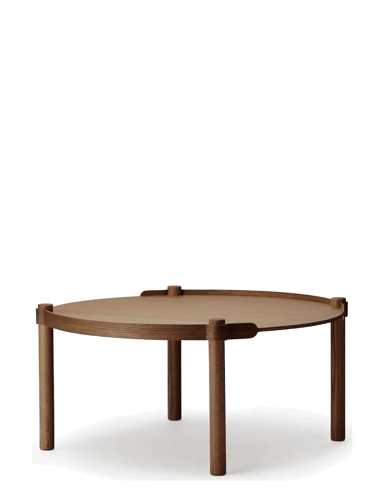 Cooee Design Woody Table 80cm Dark Oak - Vis alt - DARK OAK / brown