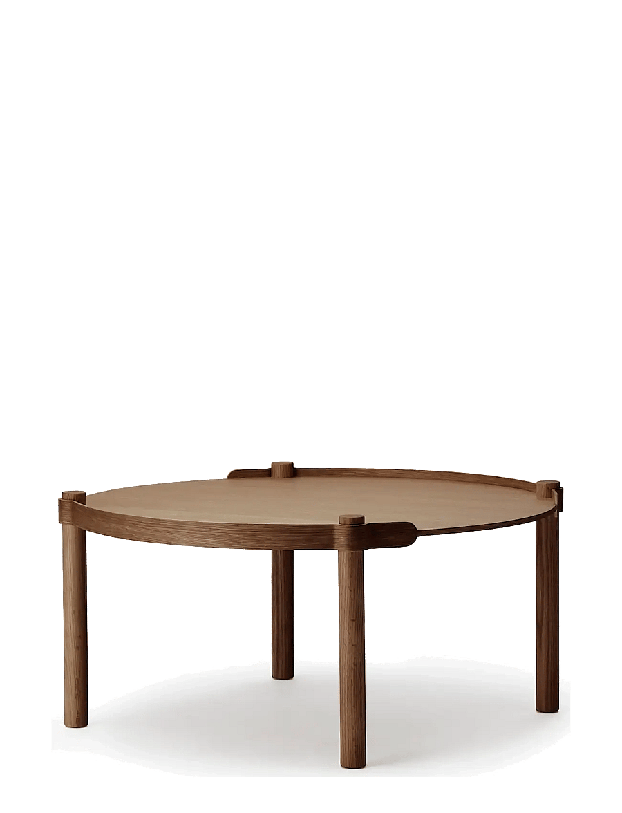 Cooee Design - Woody Table 80cm Dark Oak - couchtische - dark oak - 1