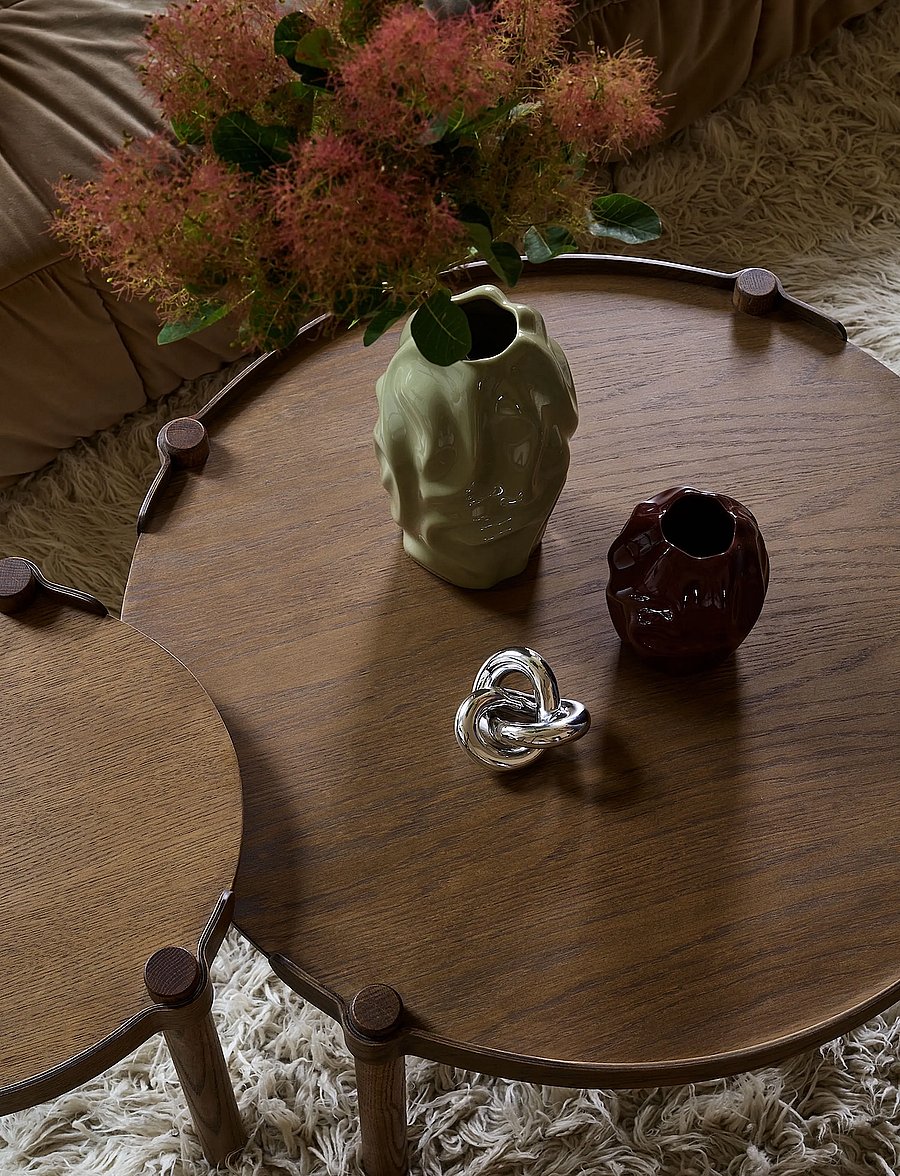 Cooee Design - Woody Table 80cm Dark Oak - couchtische - dark oak - 2