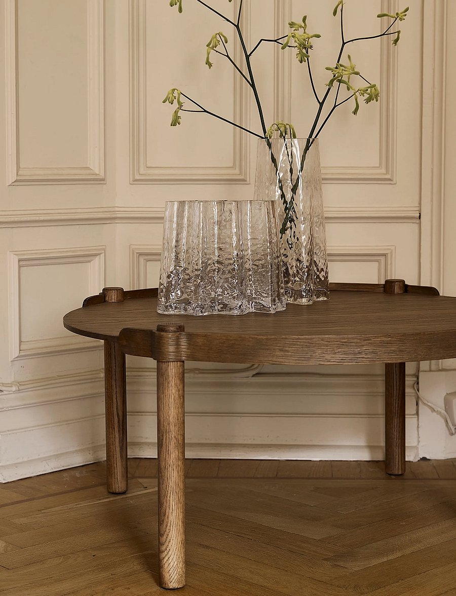 Cooee Design - Woody Table 80cm Dark Oak - couchtische - dark oak - 3
