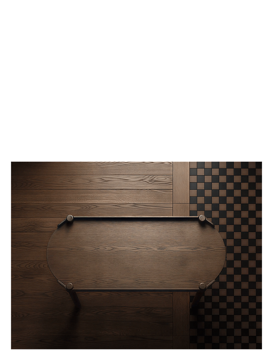 Cooee Design - Woody Table 50x105cm Dark Oak - couchtische - dark oak - 2