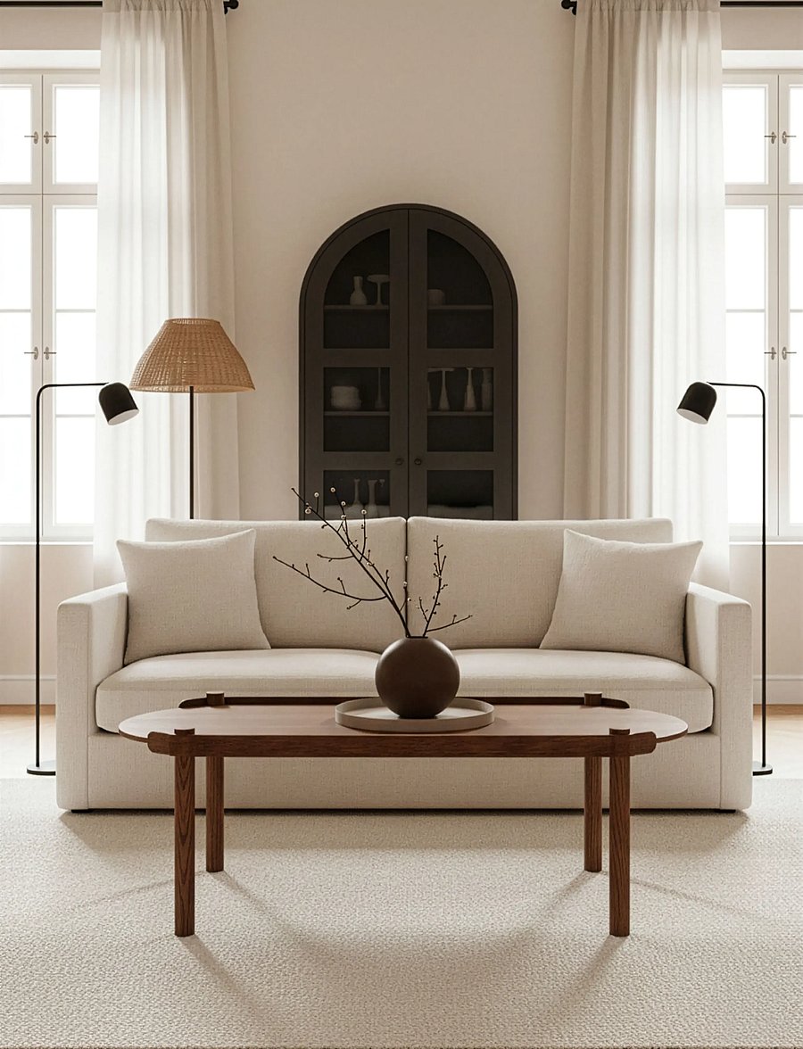 Cooee Design - Woody Table 50x105cm Dark Oak - couchtische - dark oak - 0