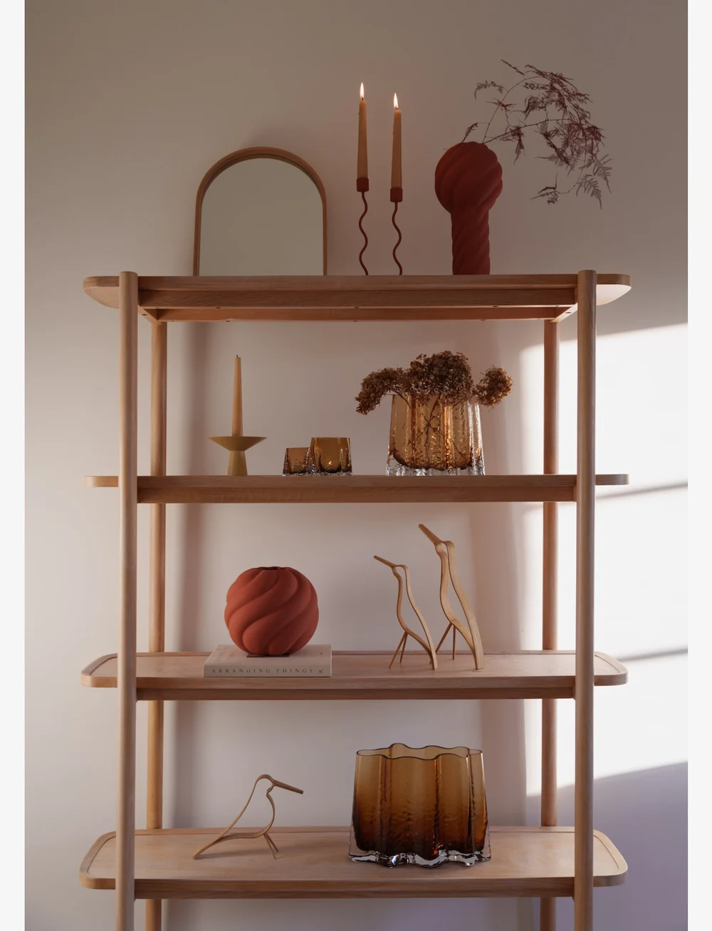 Cooee Design - Woody Bird High - köp efter pris - oak - 1