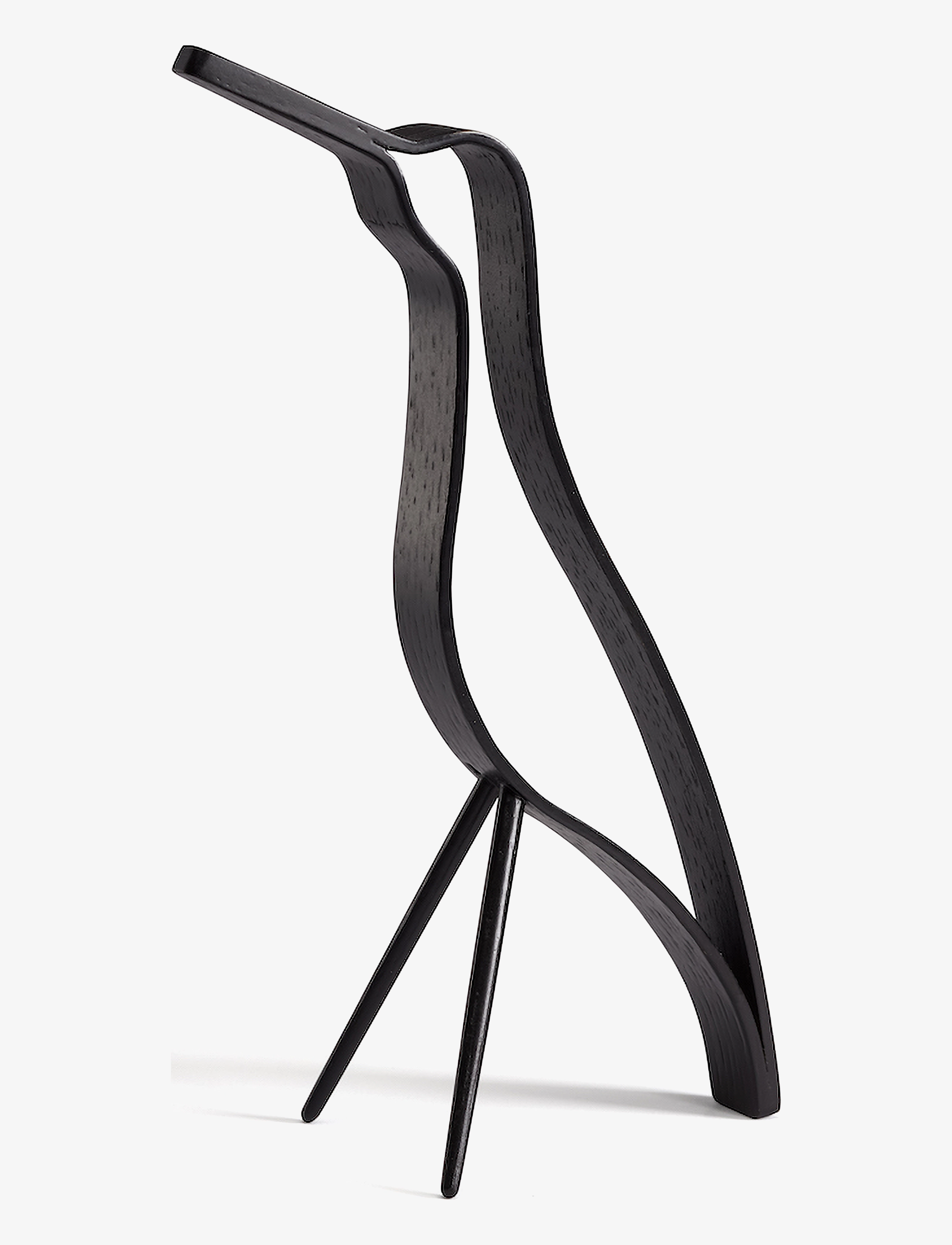 Cooee Design Woody Bird High, H25 cm, Decorative Accessories-details, Schwarz - Porcelain Figures & Sculptures, Homeware
