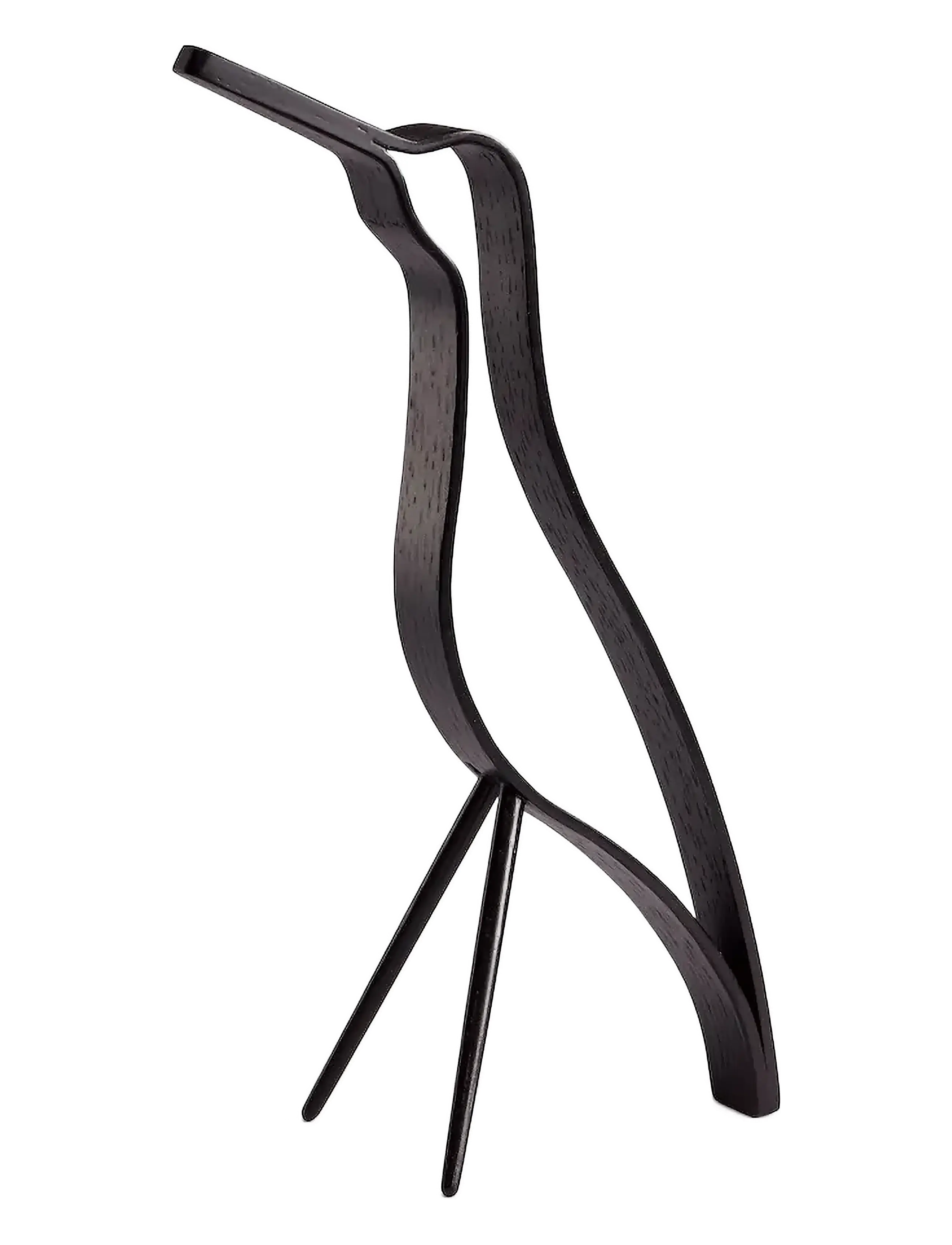 Cooee Design Woody Bird High, H18 cm, Decorative Accessories-details, Schwarz - Porcelain Figures & Sculptures, Homeware