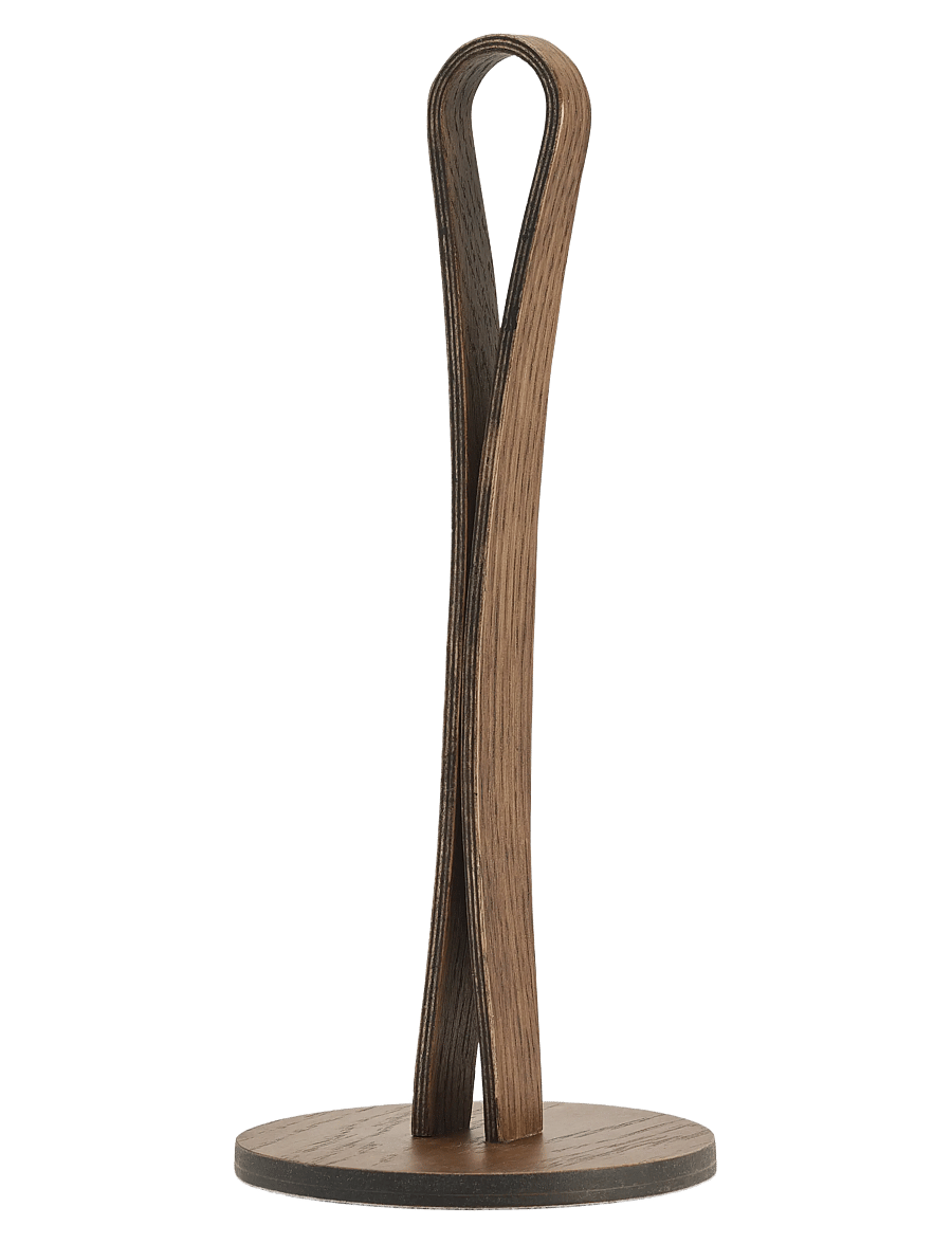 Cooee Design - Woody Kitchen Roll Holder Dark Oak - küchenrollenhalter - dark oak - 1