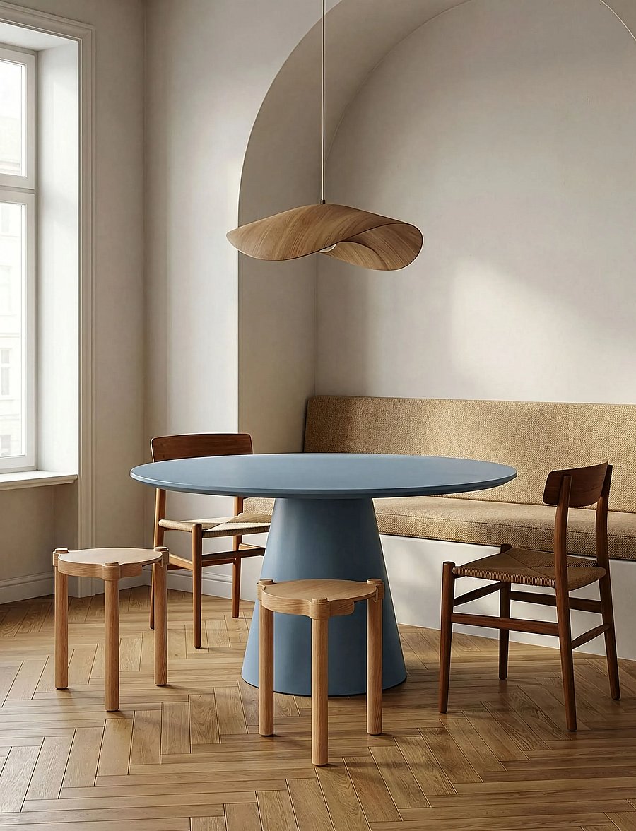 Cooee Design - Woody Stool Oak - hocker & bänke - oak - 0