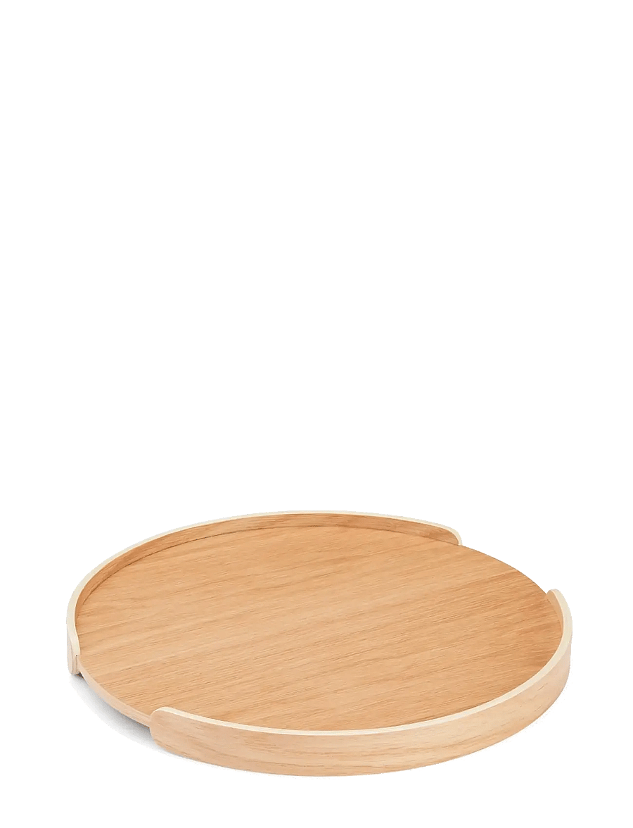 Cooee Design - Woody Tray 35cm Oak - tabletts - oak - 1