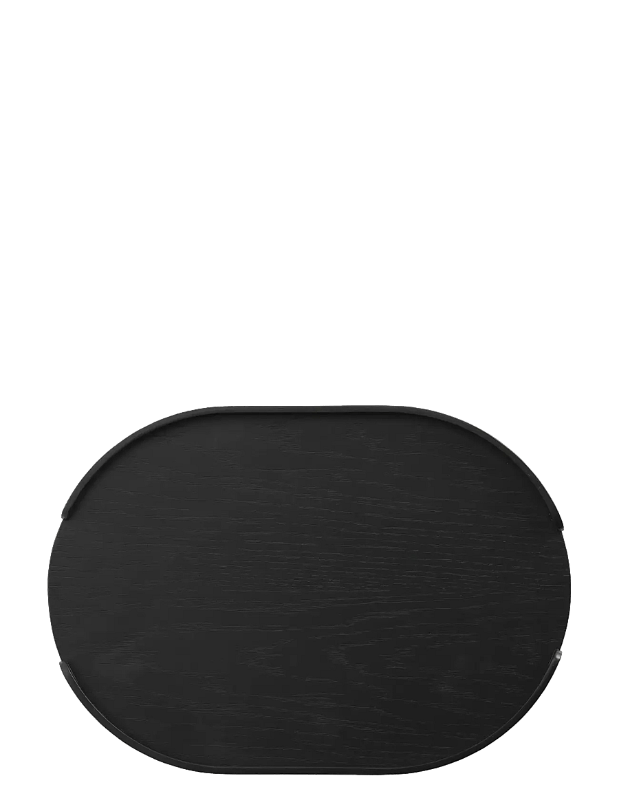 Cooee Design - Woody Tray 28x40cm Black Stained Oak - tabletts - black stained oak - 0