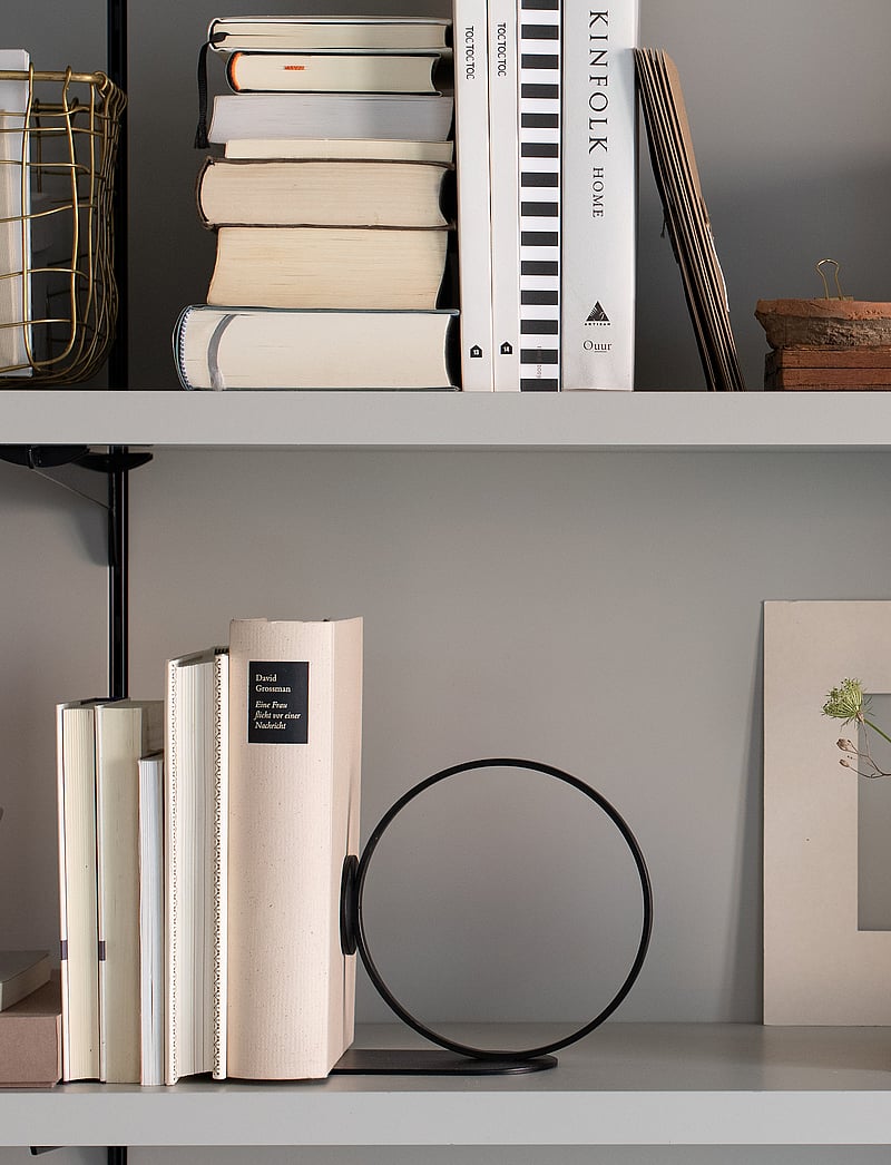 Cooee Design - Book Ring 10cm - raamatuhoidjad - black - 3