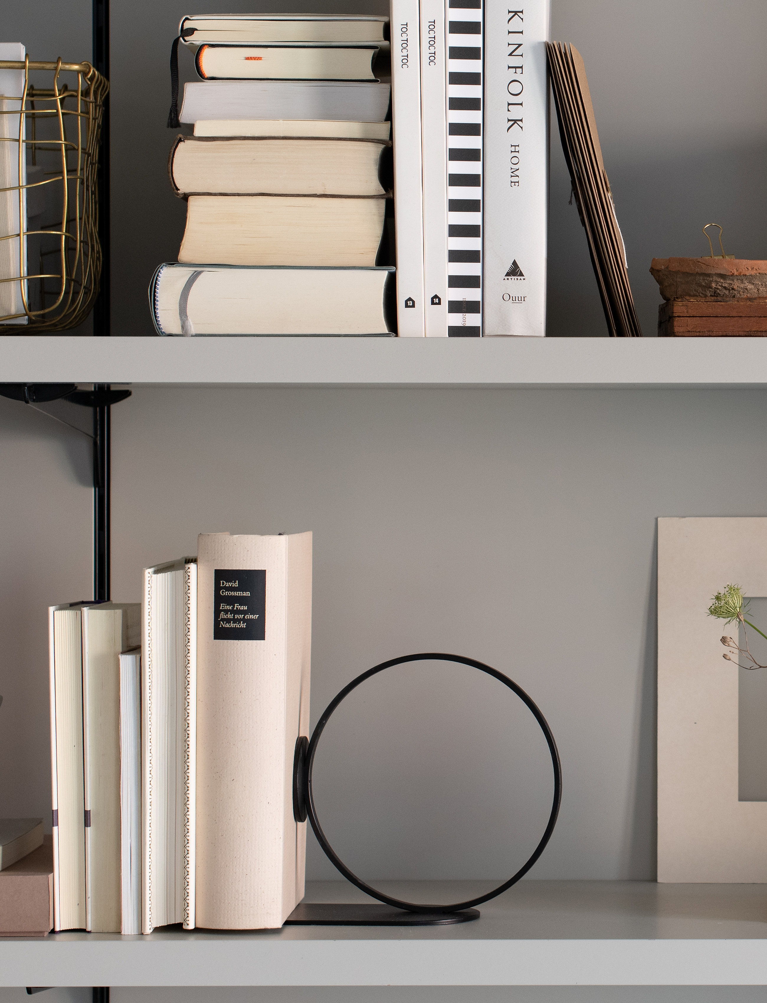 Cooee Design - Book Ring 10cm - lägsta priserna - black - 3