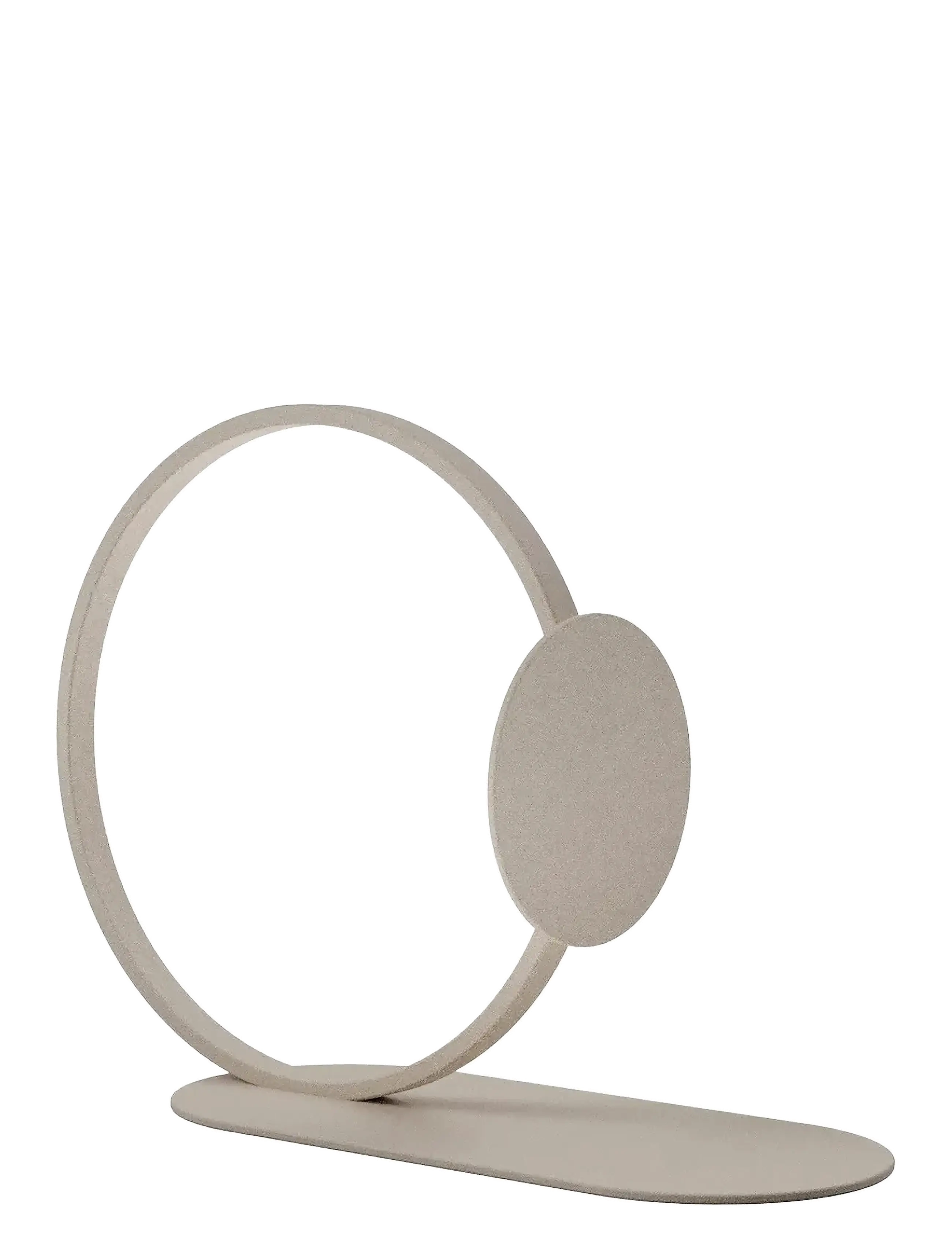 Cooee Design Book Ring 15 Cm Sand, H15 cm, Decoration, Beige - Bookends, Homeware