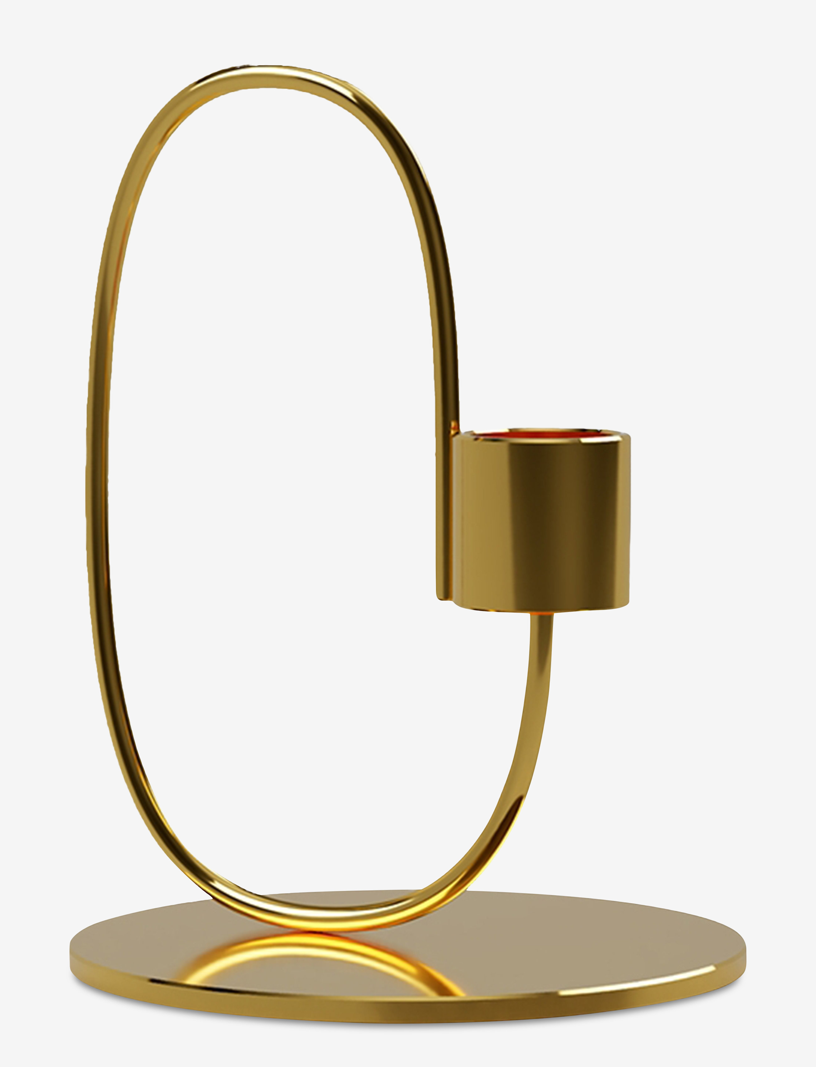 Cooee Design Swoop, Lysestage, Guld, Str: H:13.5CM