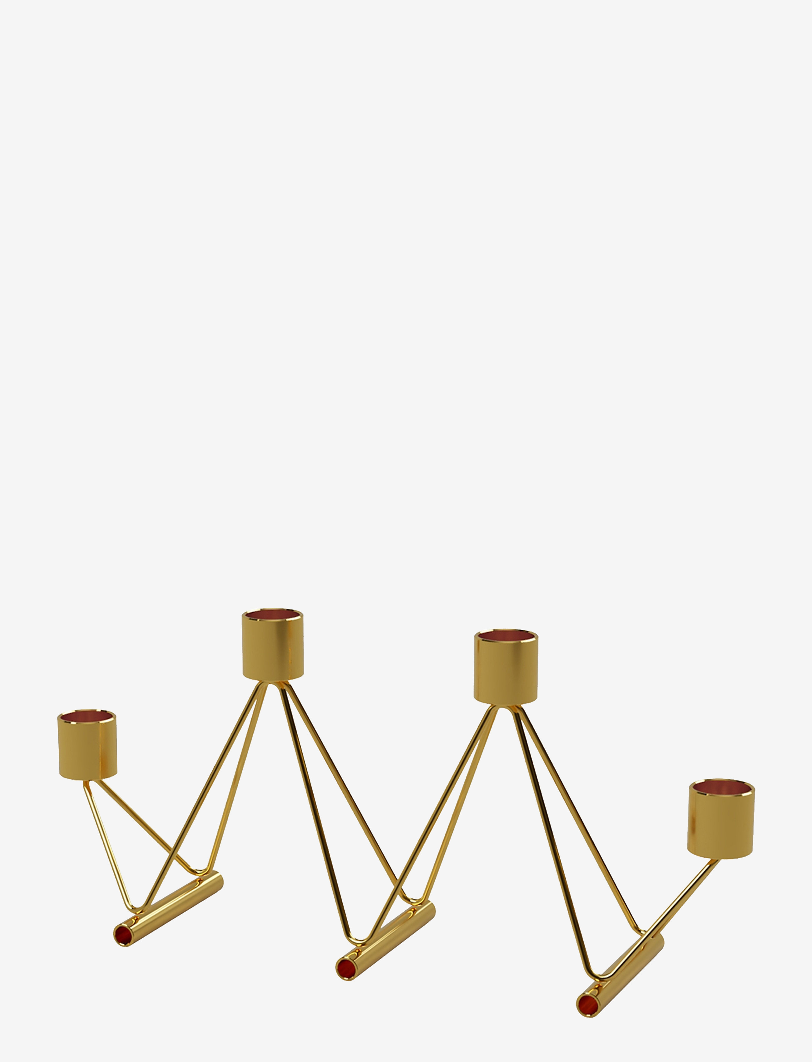COOEE DESIGN Vinkel Brass Gold - H:13.5CM - Unisex