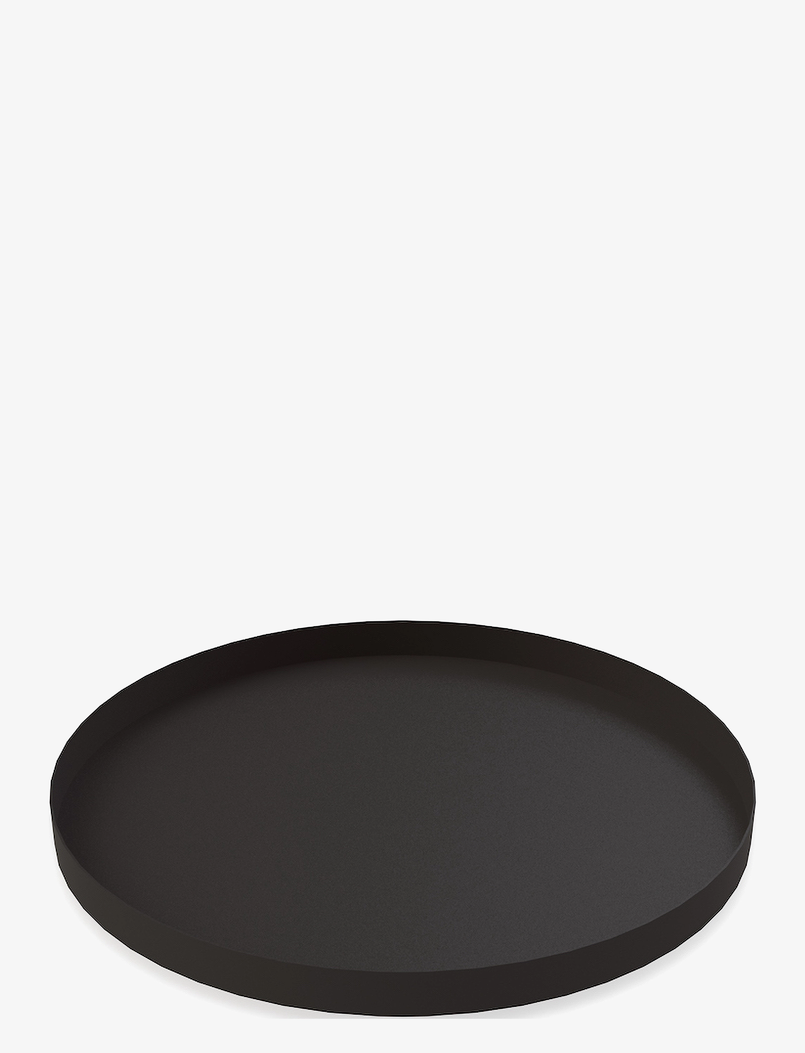 COOEE DESIGN Tray Circle 400X20Mm Schwarz - One Size - Unisex