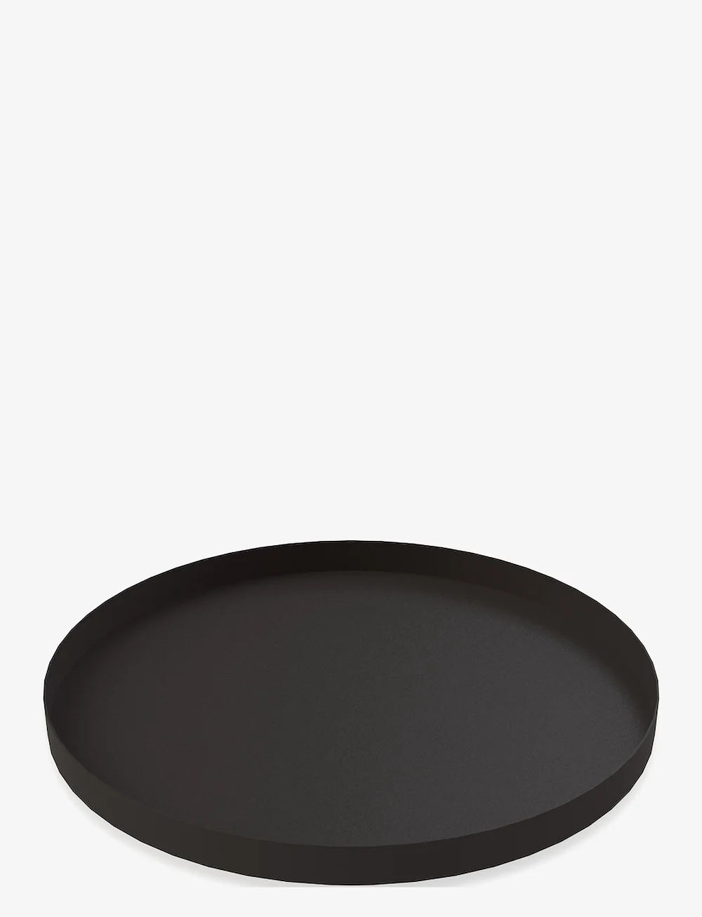 Cooee Design - Tray Circle 400x20mm - dekoschalen - black - 0