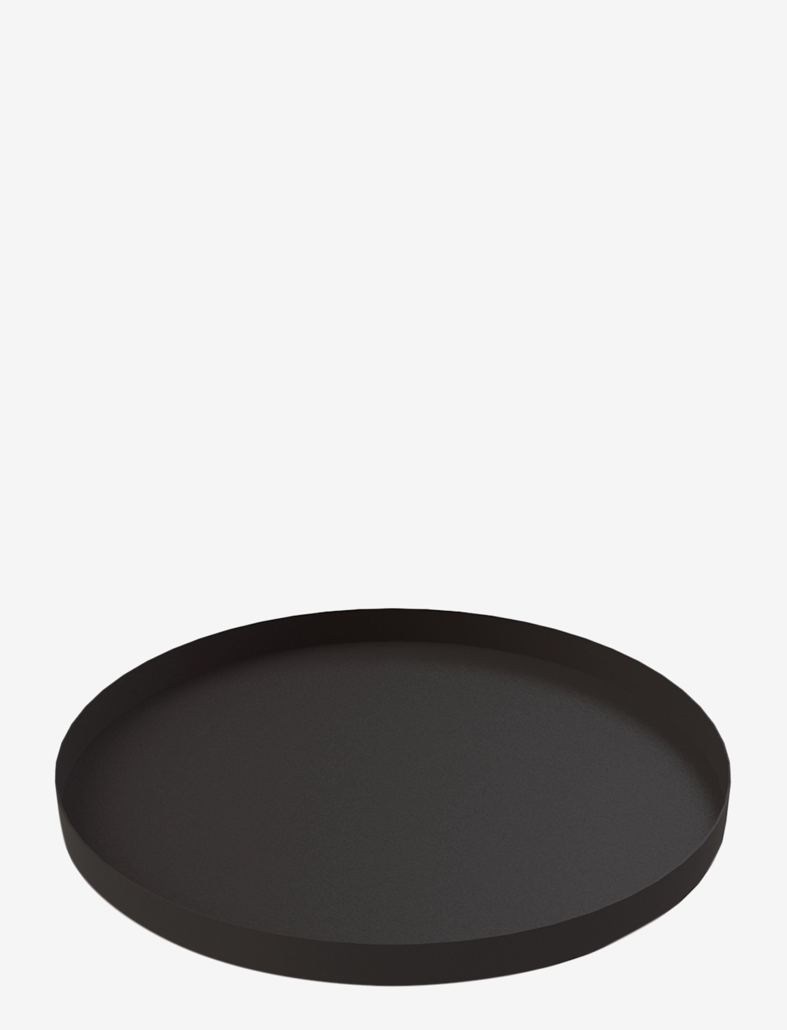 COOEE DESIGN Tray Circle 300X20Mm Schwarz - One Size - Unisex