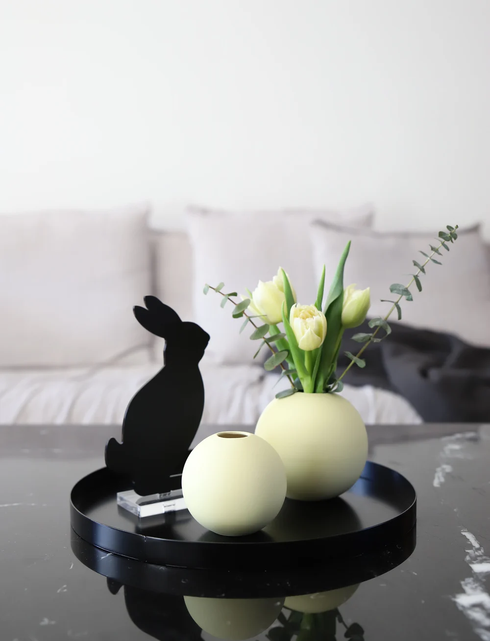 Cooee Design - Tray Circle 300x20mm - osta hinna alusel - black - 1