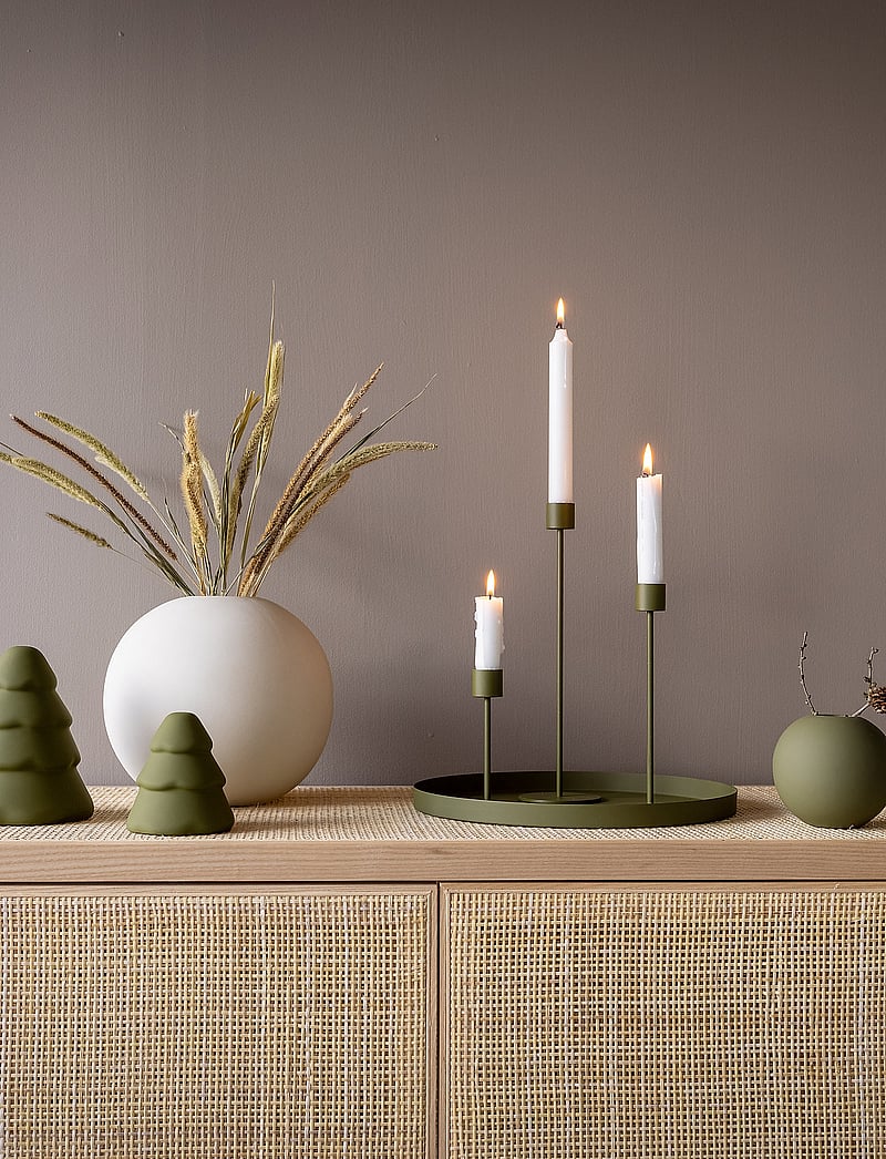 Cooee Design - Tray Circle 300x20mm - dekoschalen - olive - 3