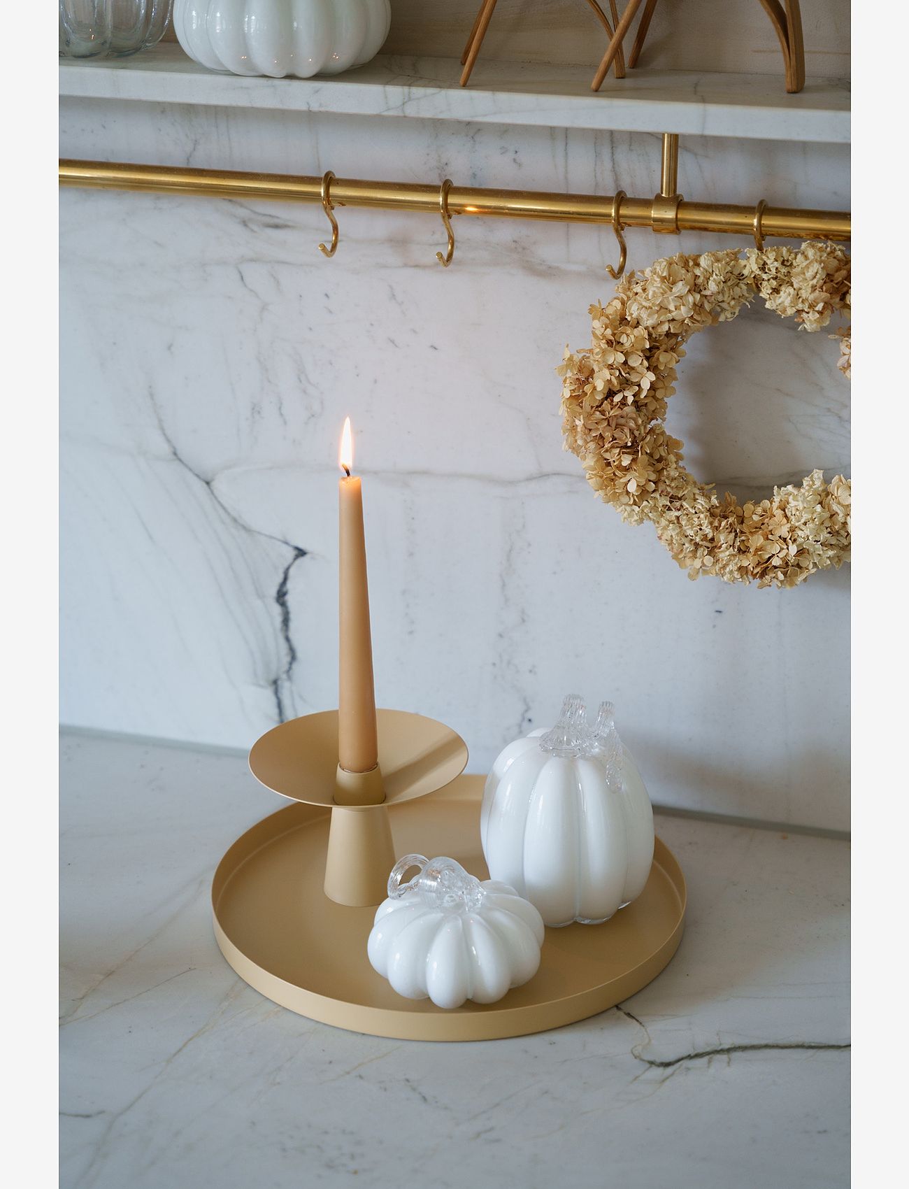 Cooee Design - Tray Circle - serveringsbakker - peanut - 1