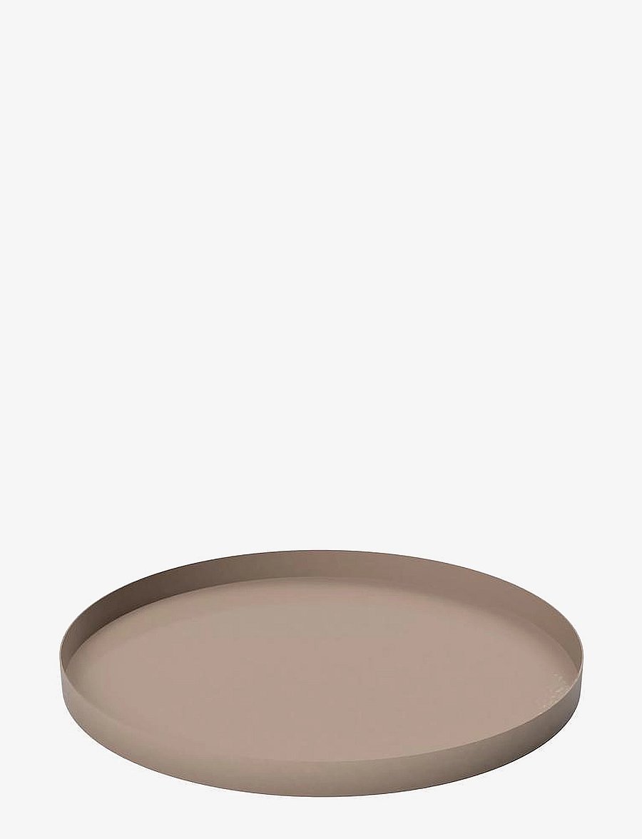 Cooee Design - Tray Circle - kandikud - taupe - 0