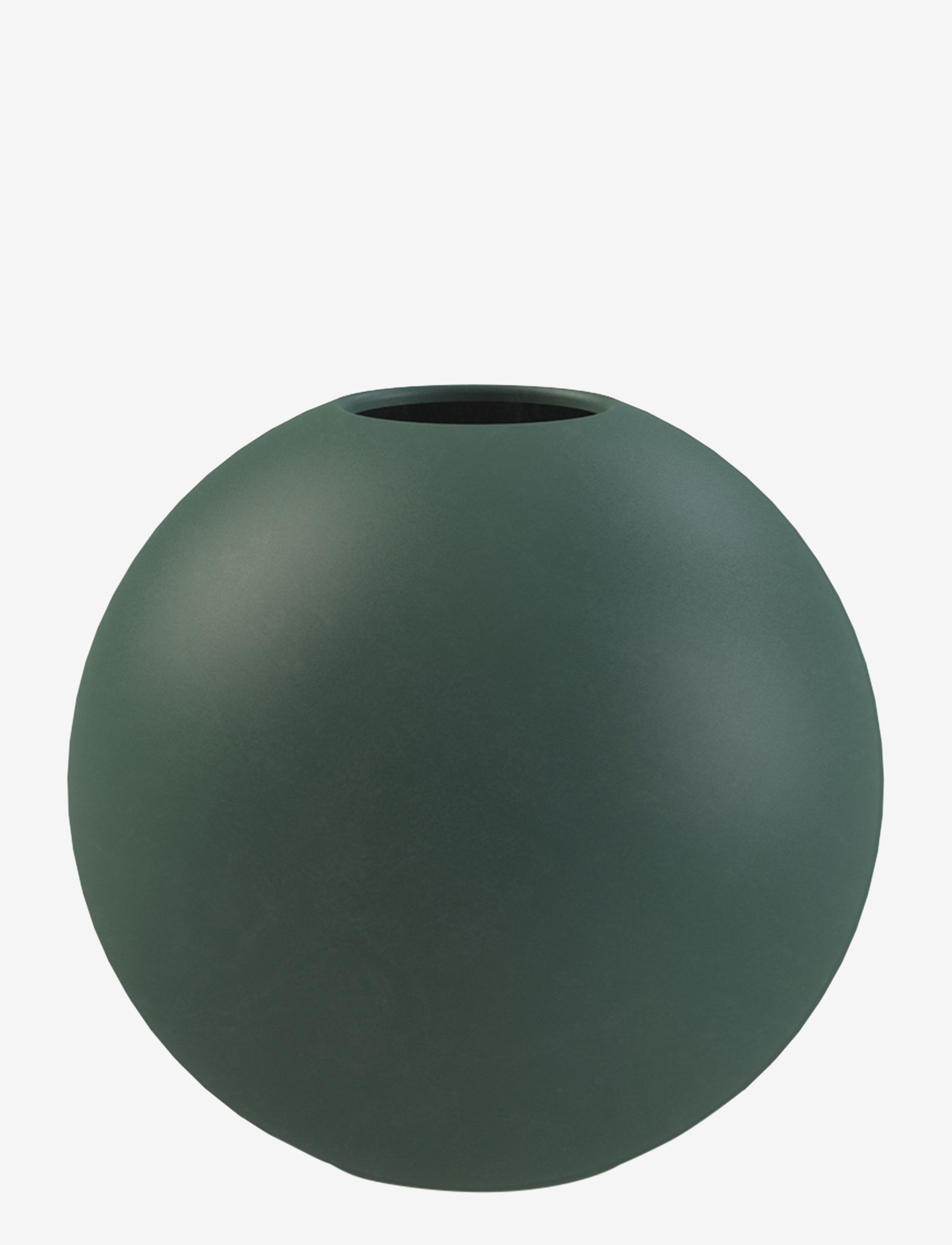 Cooee Design Ball Vase - Vaser - DARK GREEN / green