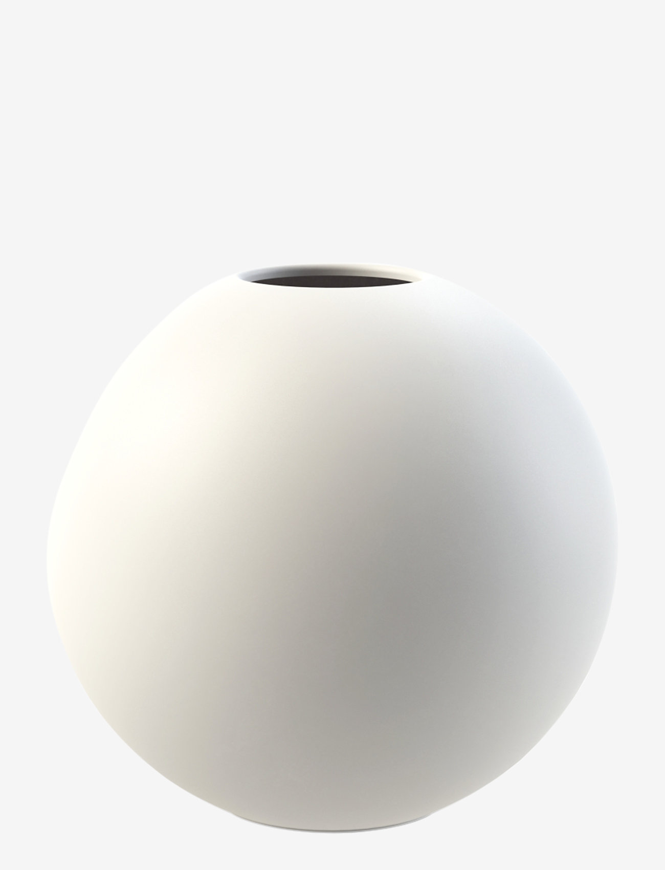 Cooee Design - Ball Vase 8cm - små vaser - white - 0