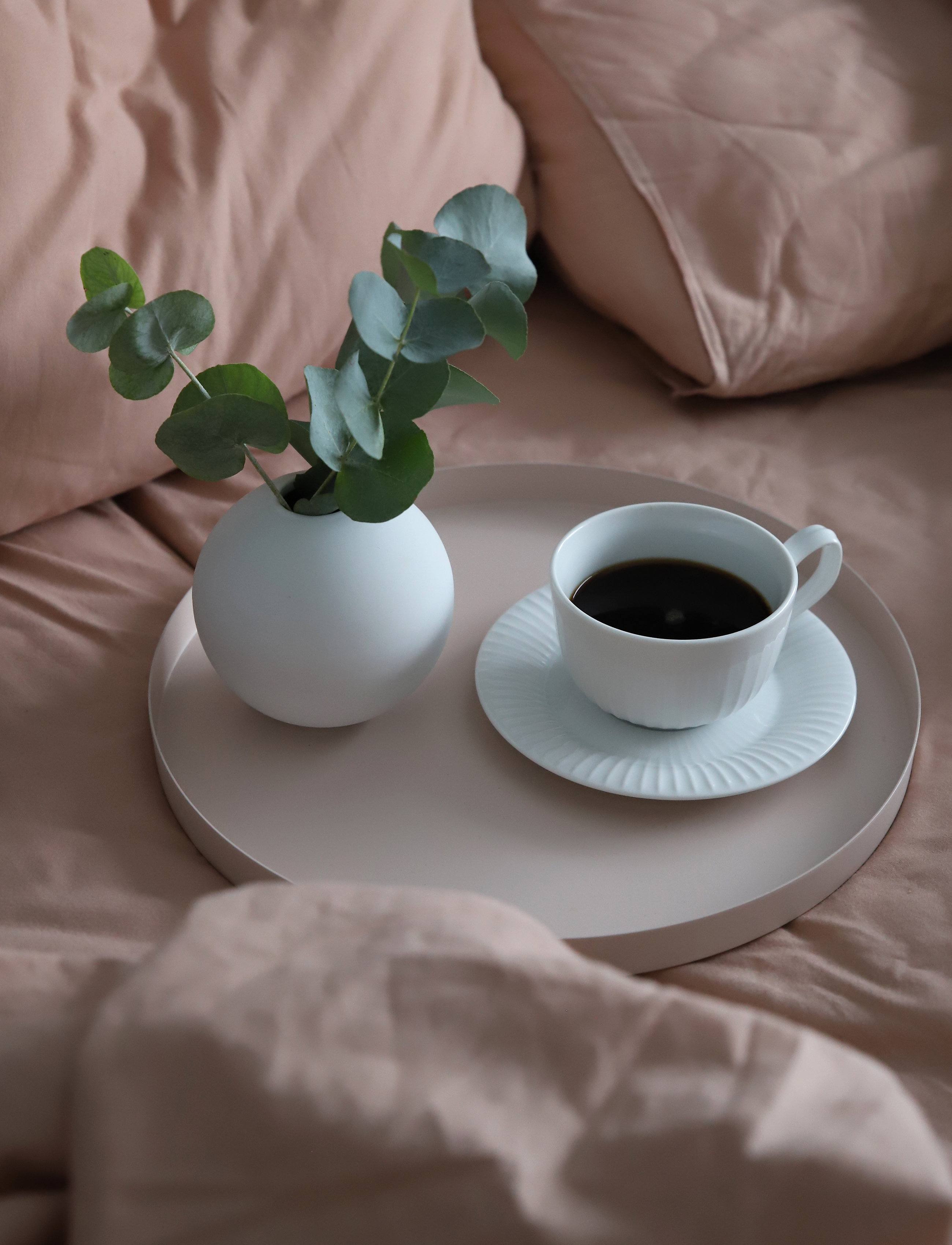 Cooee Design Ball Vase, H7 cm, Vases, Weiß - Small Homeware