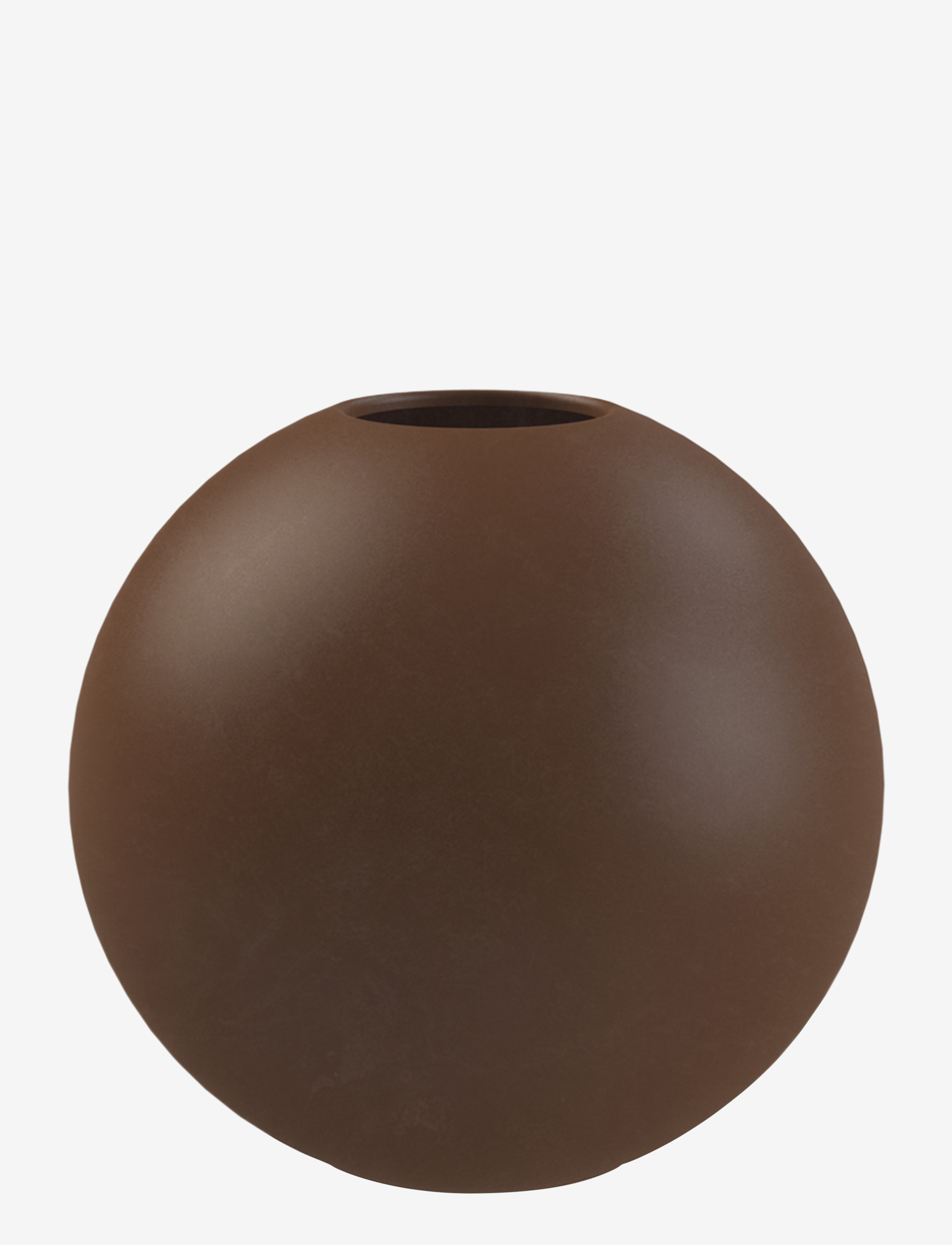 COOEE DESIGN Ball Vase Braun - H9CM - Unisex