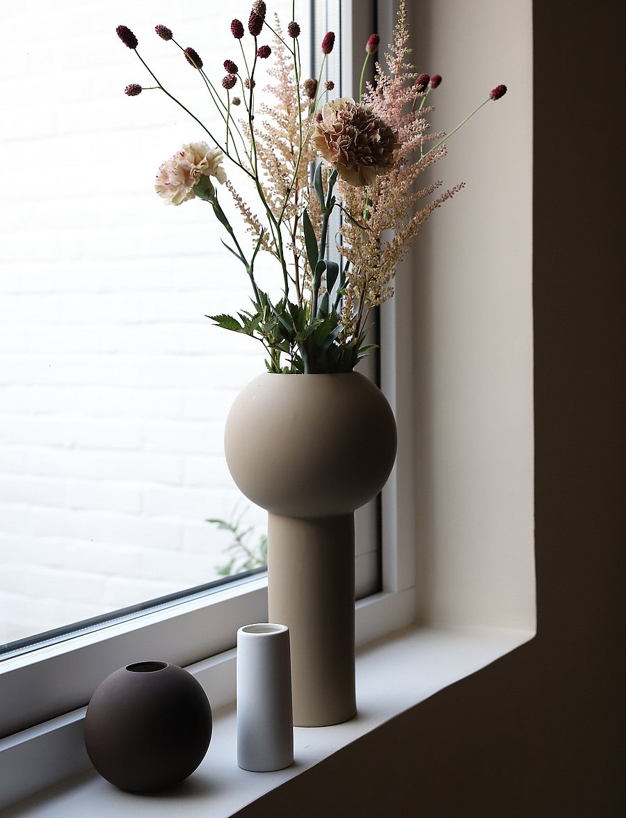 Cooee Design - Ball Vase - madalaimad hinnad - coffee - 1
