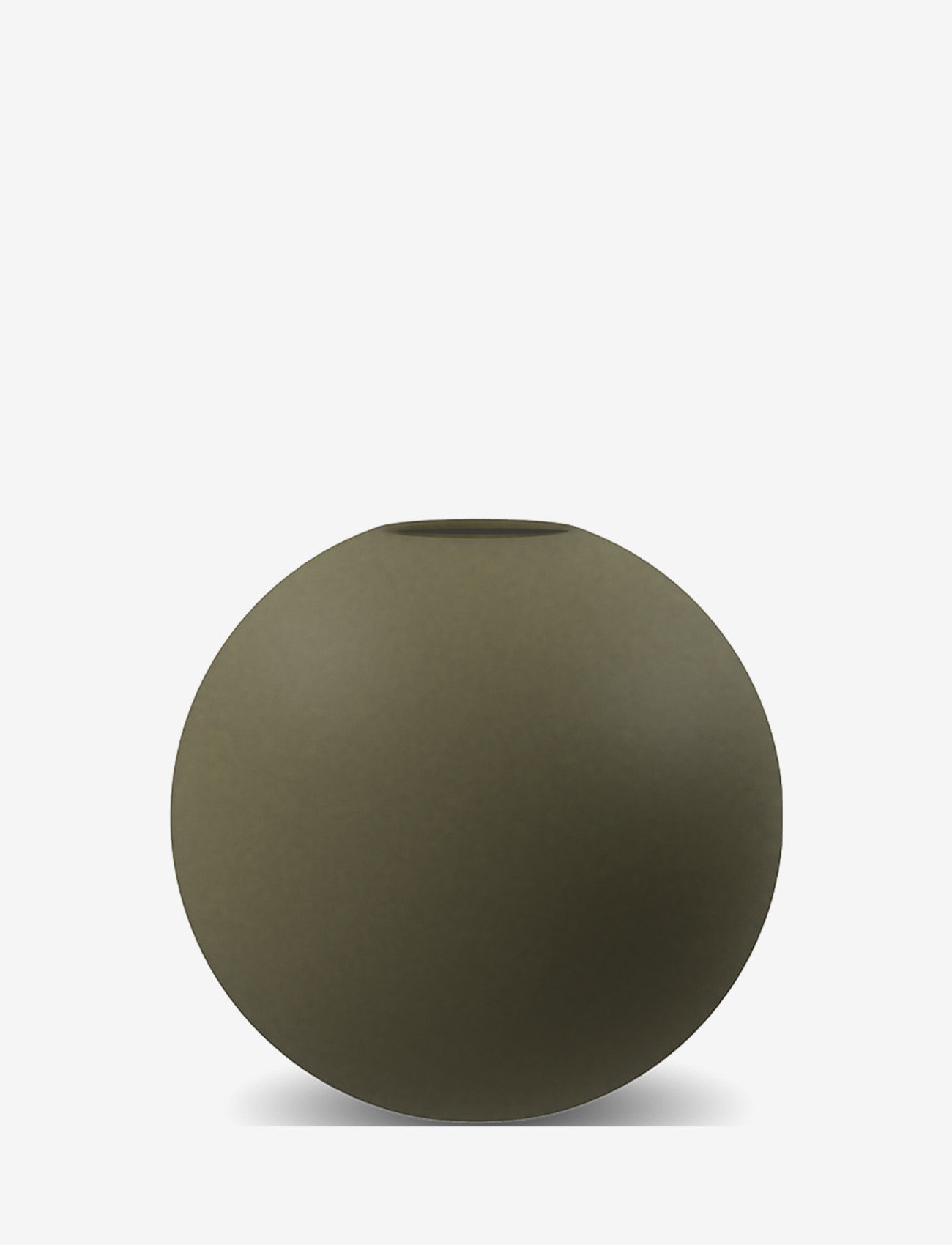 Cooee Design - Ball Vase 10cm - små vaser - olive - 0
