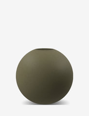 Cooee Design - Ball Vase 10cm - små vaser - olive - 0