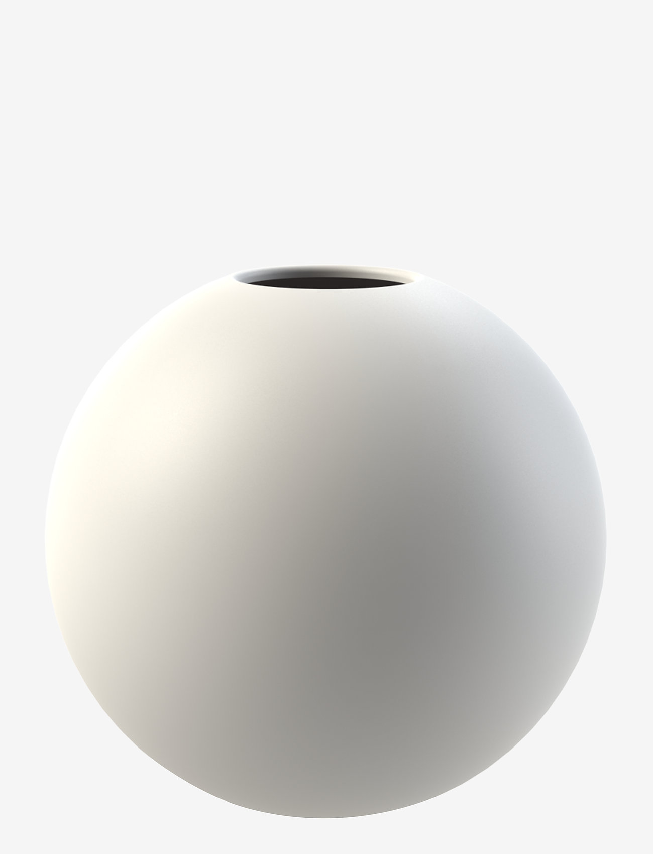 Cooee Design - Ball Vase 10cm - små vaser - white - 0