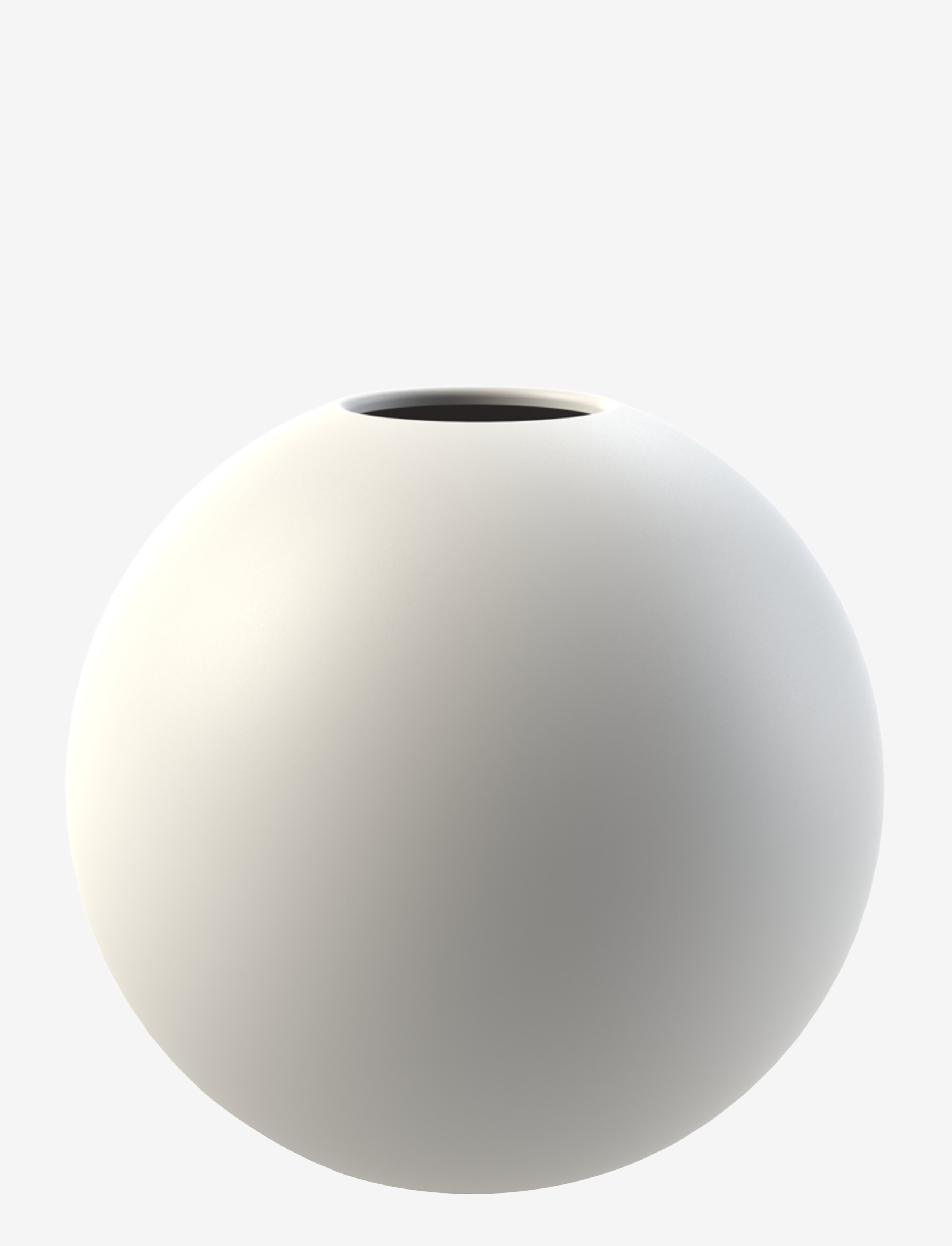 Cooee Design Ball Vase - Vases - WHITE / white