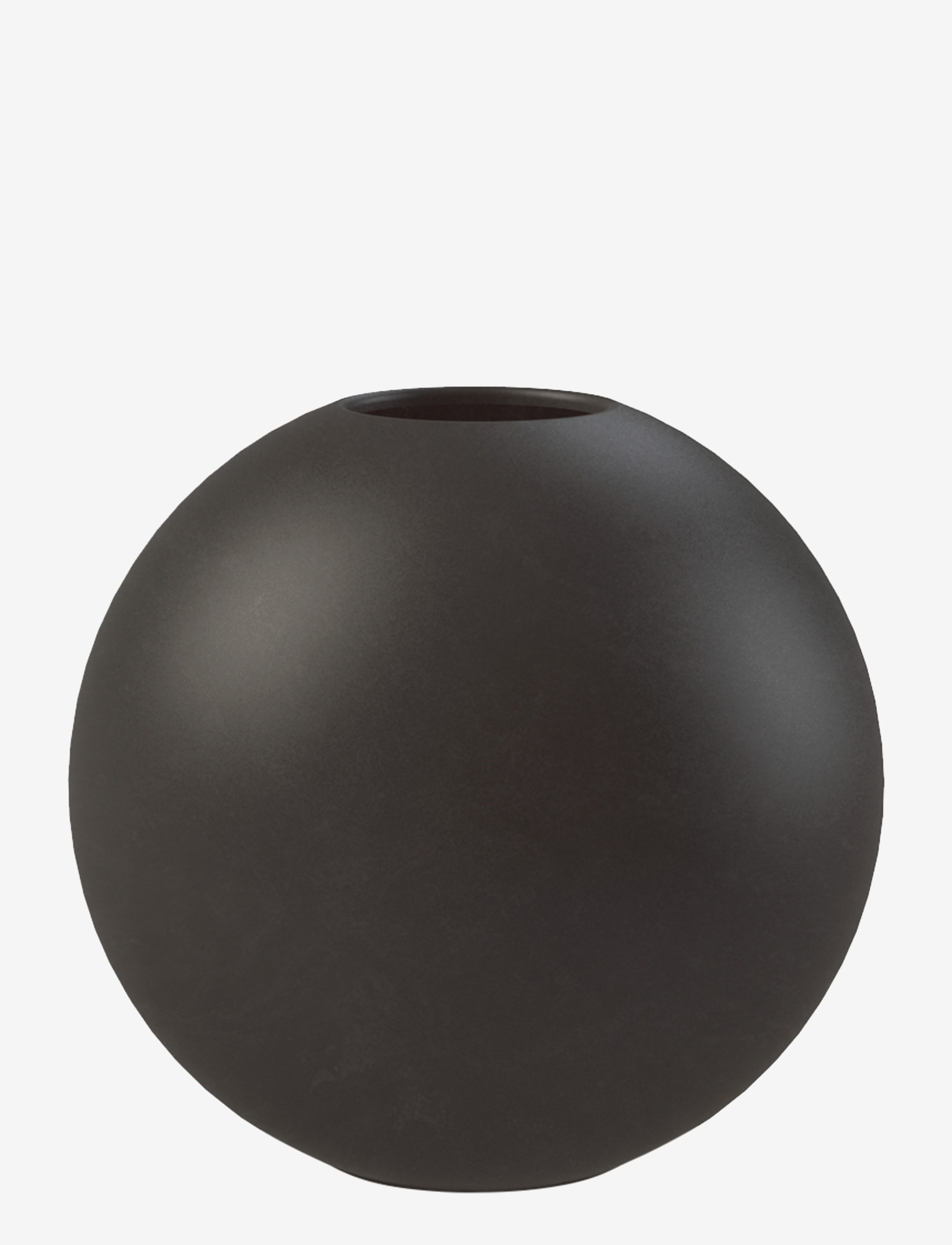 Cooee Design Ball Vase, H19 cm, Vases, Schwarz - Small Homeware