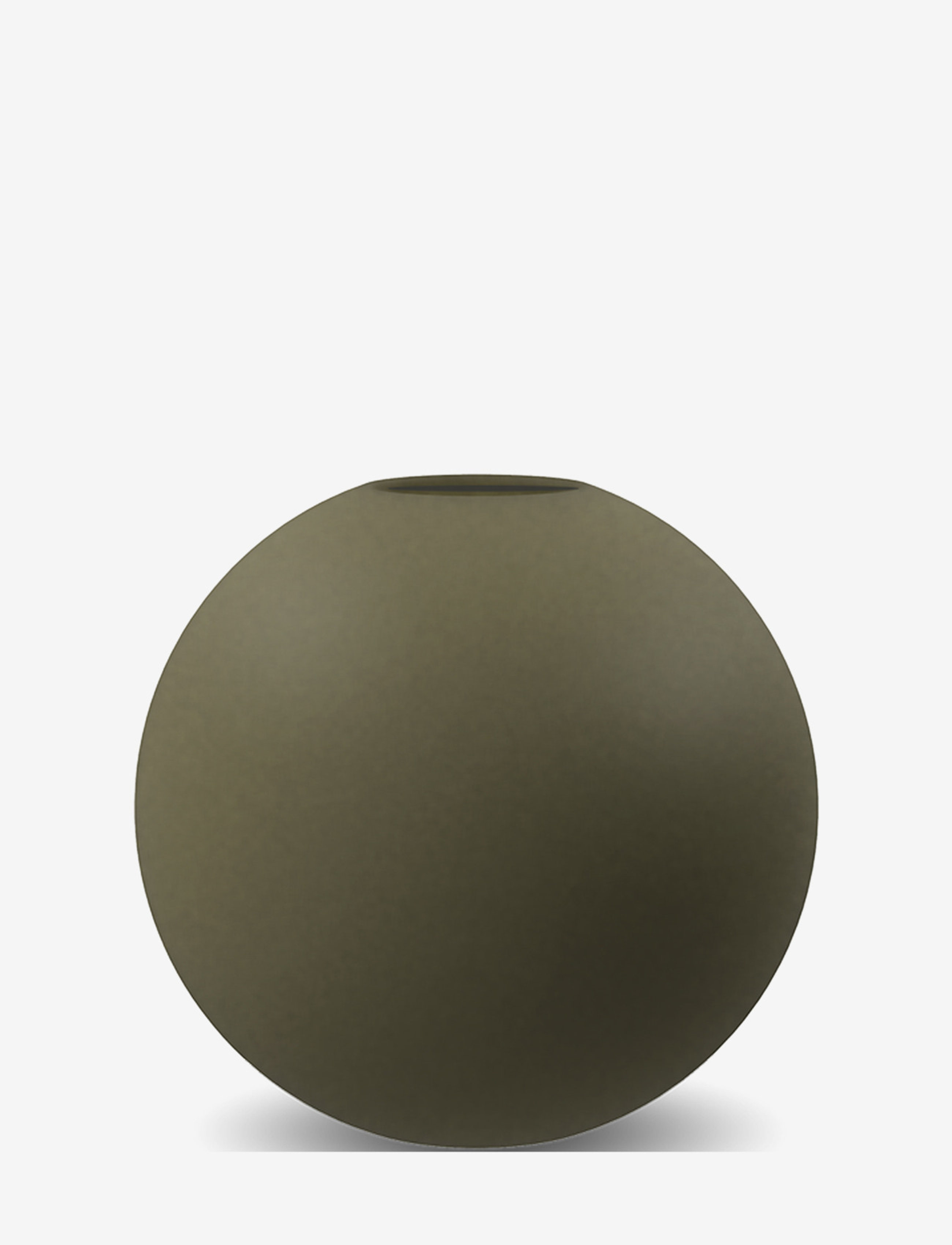 COOEE DESIGN Ball Vase Grün - H19CM - Unisex