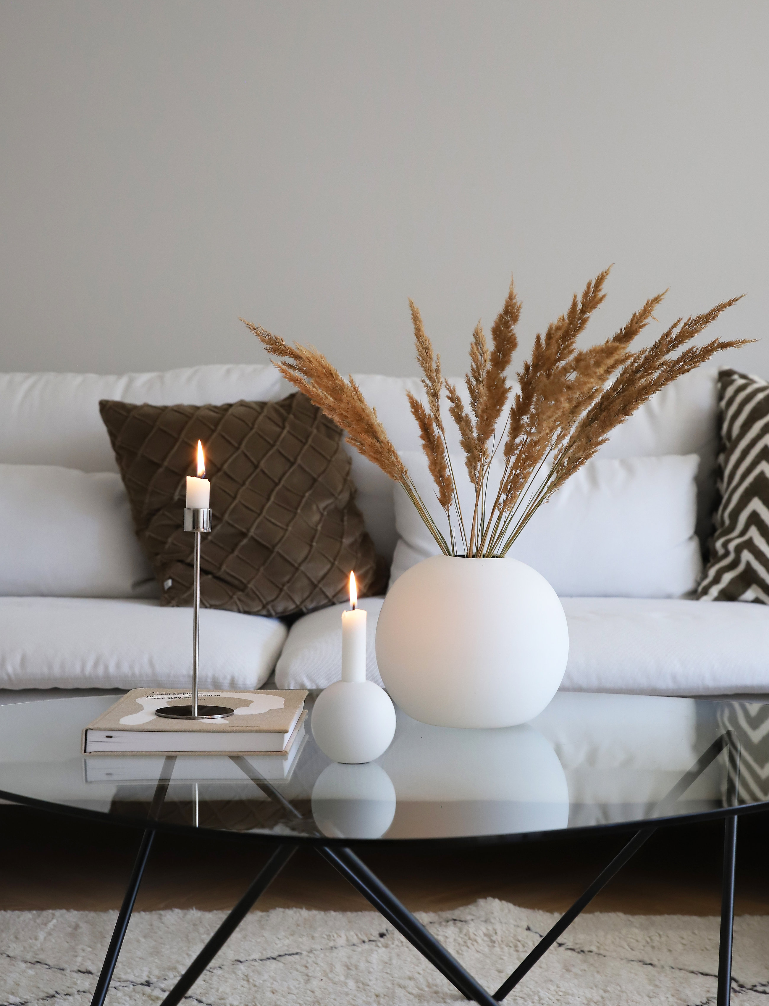 Cooee Design - Ball Vase - køb efter pris - white - 2