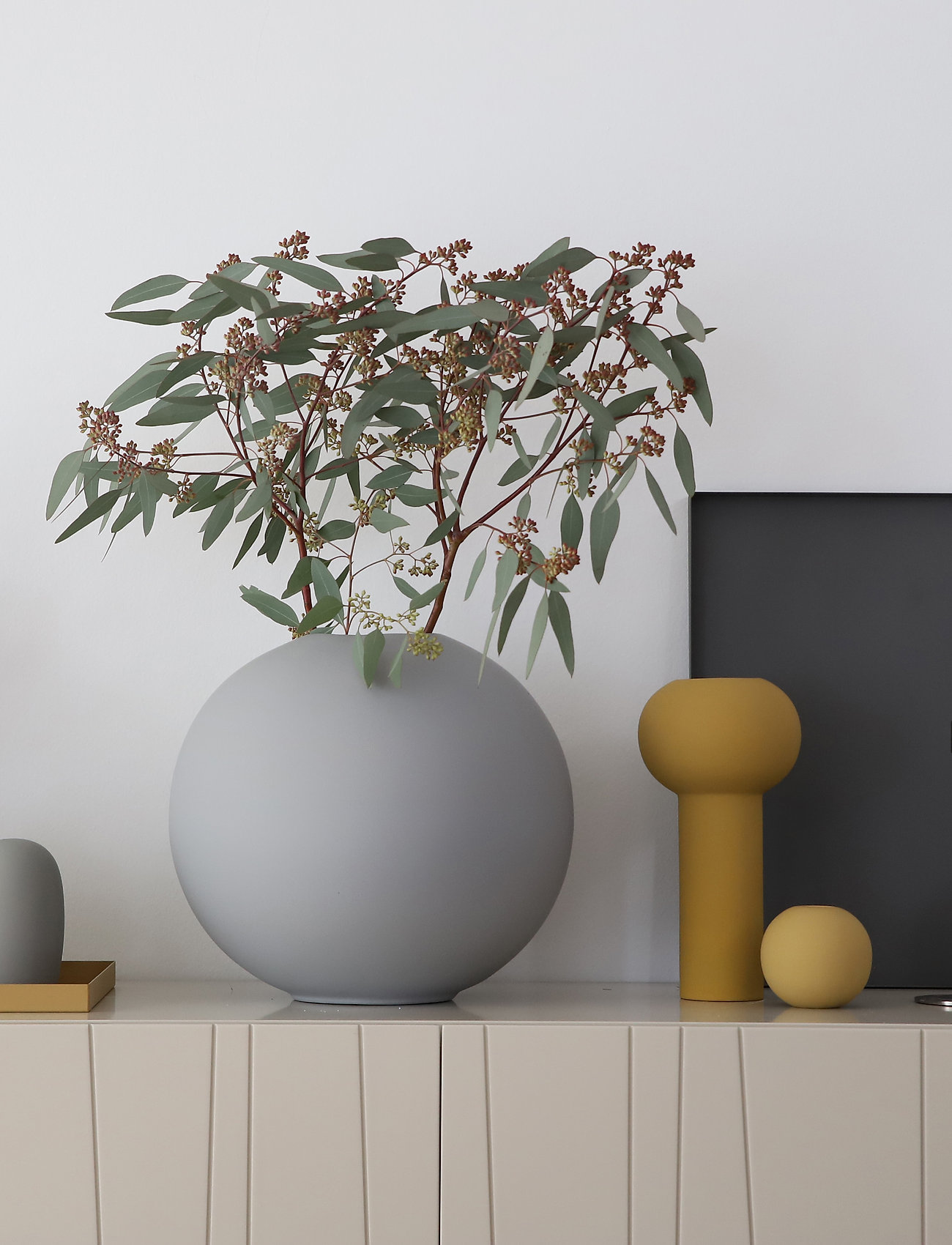 Cooee Design - Ball Vase 30cm - grey - 1