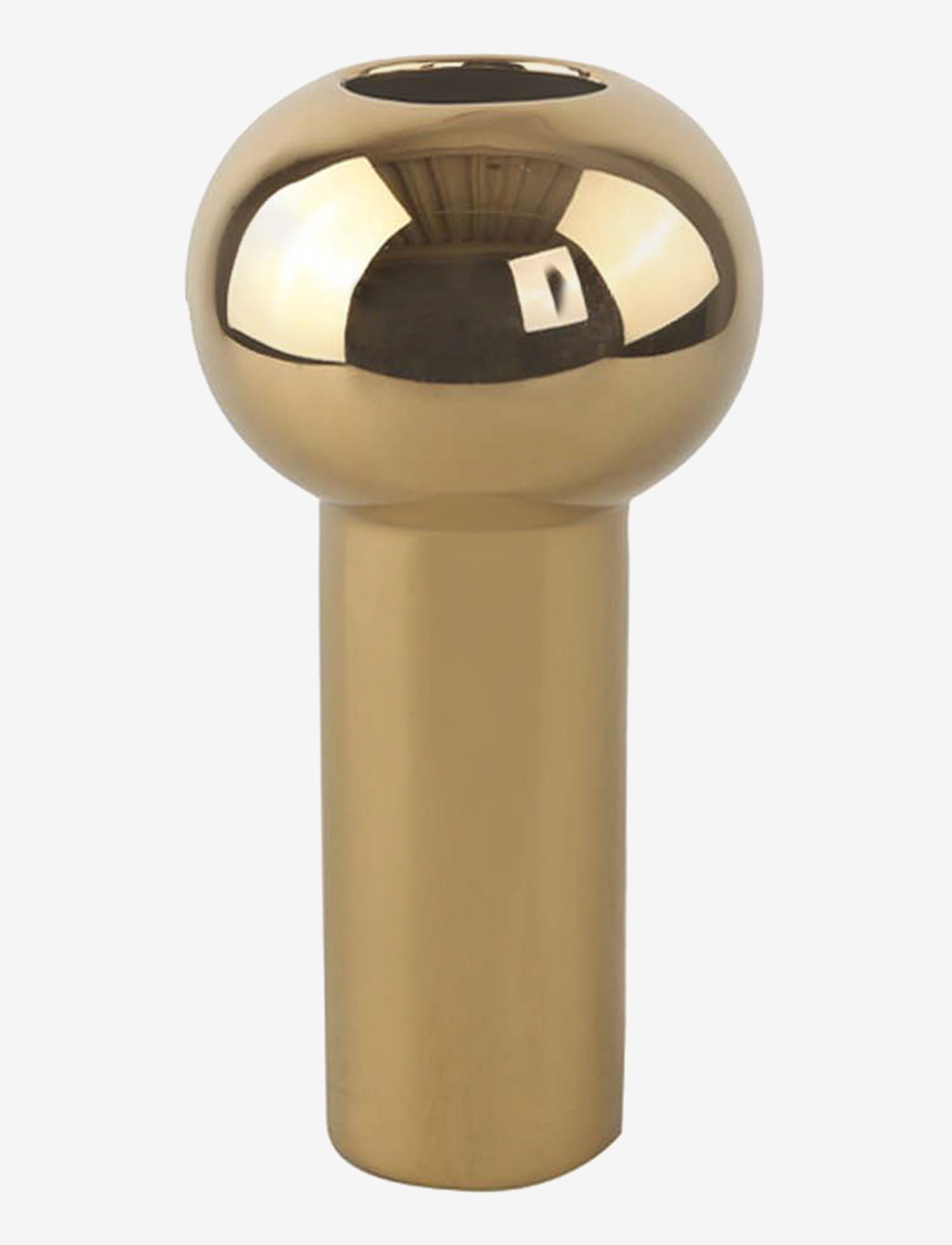 COOEE DESIGN Pillar Vase 32Cm Gold - H32CM - Unisex