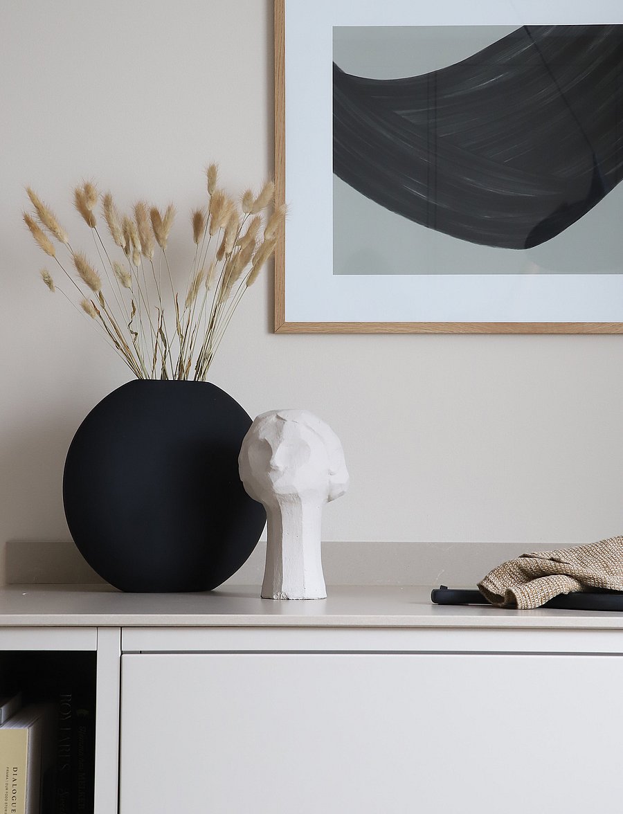 Cooee Design - Pastille Vase 20cm - nach preis einkaufen - black - 0