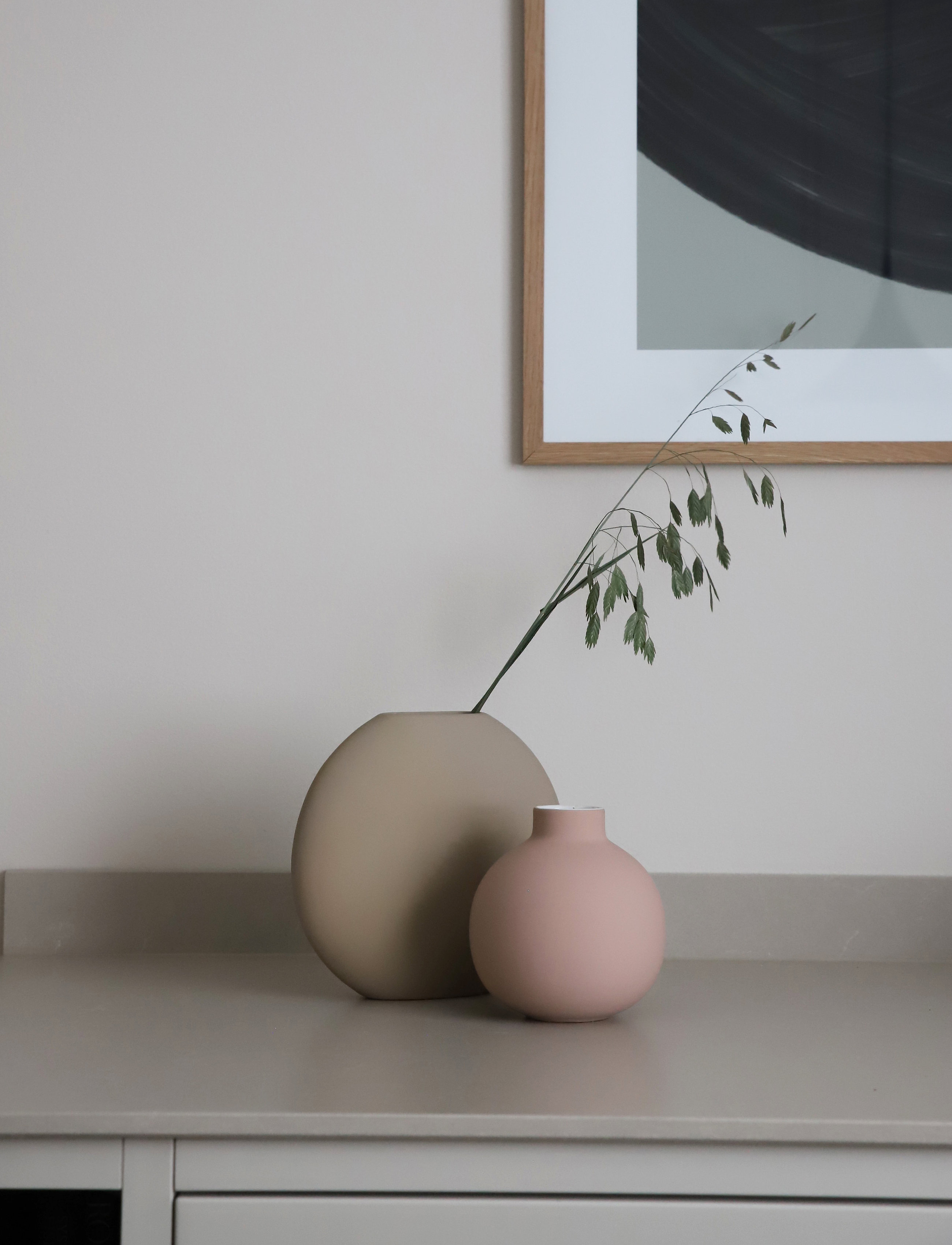 Cooee Design - Pastille Vase 20cm - nach preis einkaufen - sand - 2