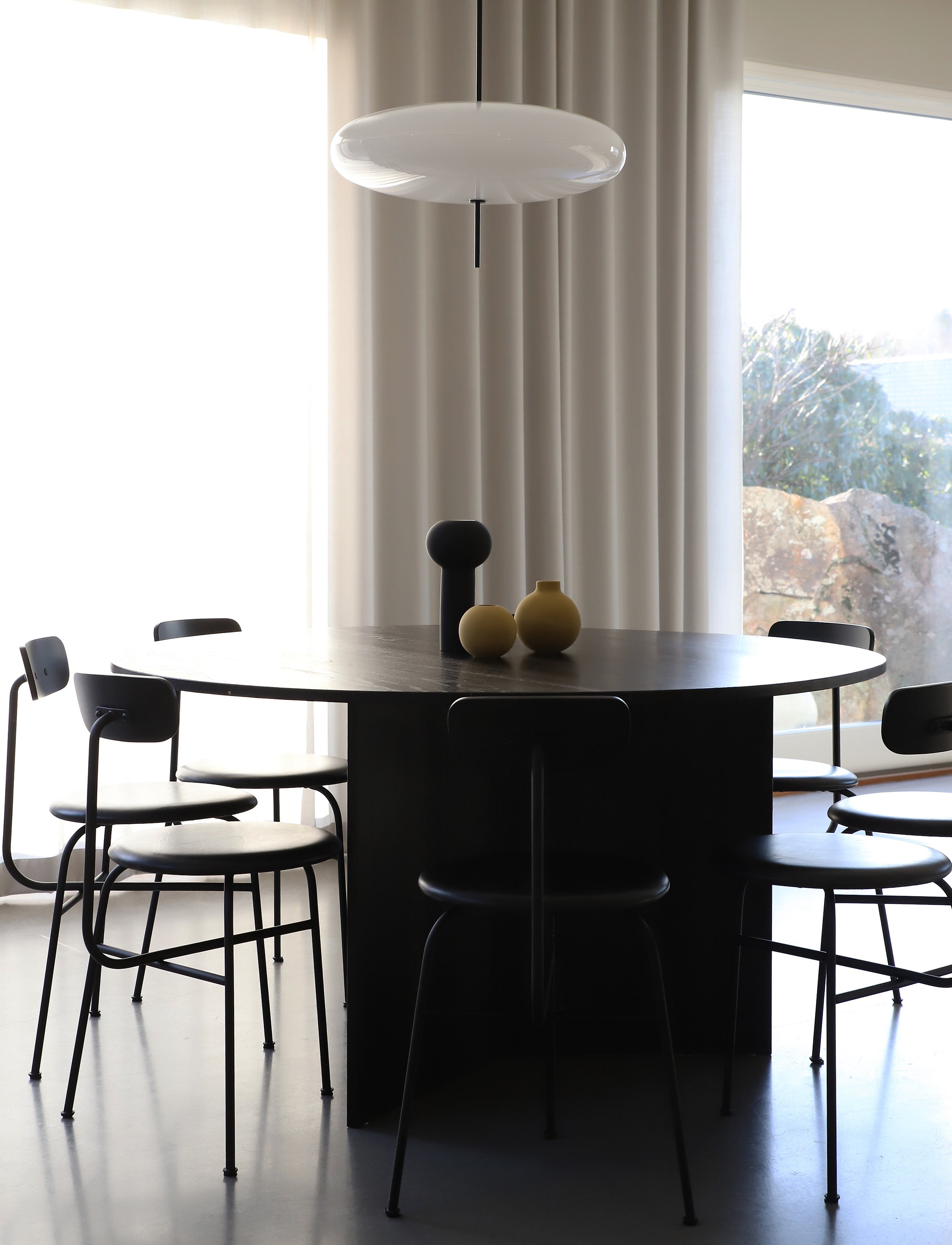 Cooee Design - Pillar Vase 24cm - shop by price - black - 2