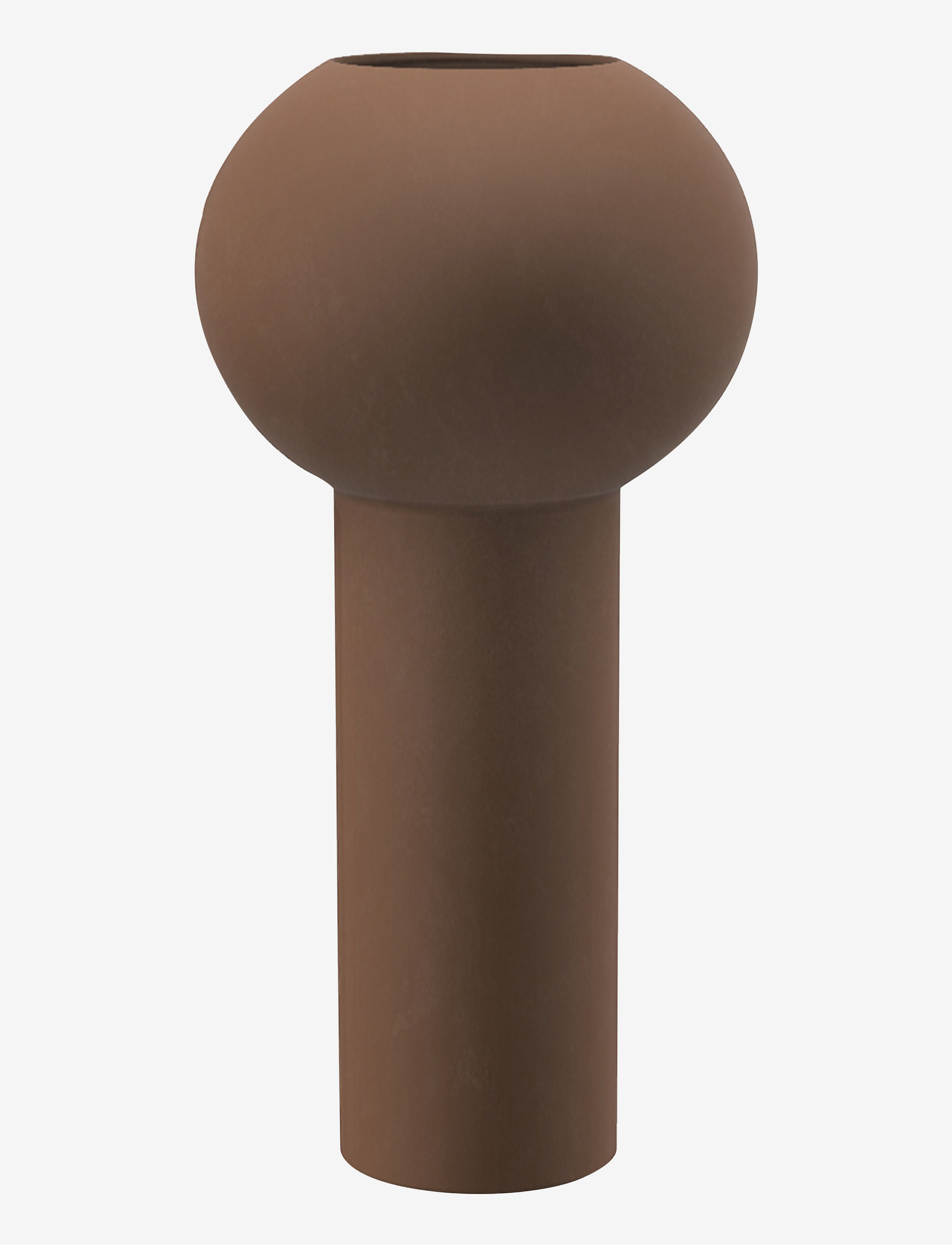 Cooee Design Pillar Vase 24Cm, Stor vase, Brun, Str: H24CM
