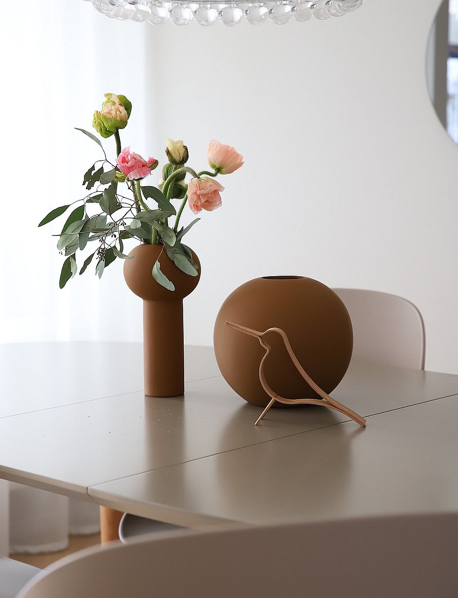 Cooee Design - Pillar Vase 24cm - sünnipäevakingitused - coconut - 1