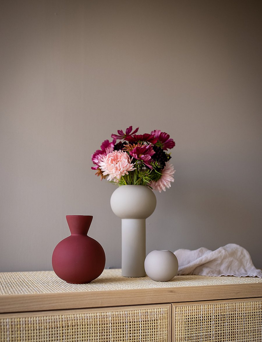 Cooee Design - Pillar Vase 24cm - nach preis einkaufen - sand - 3
