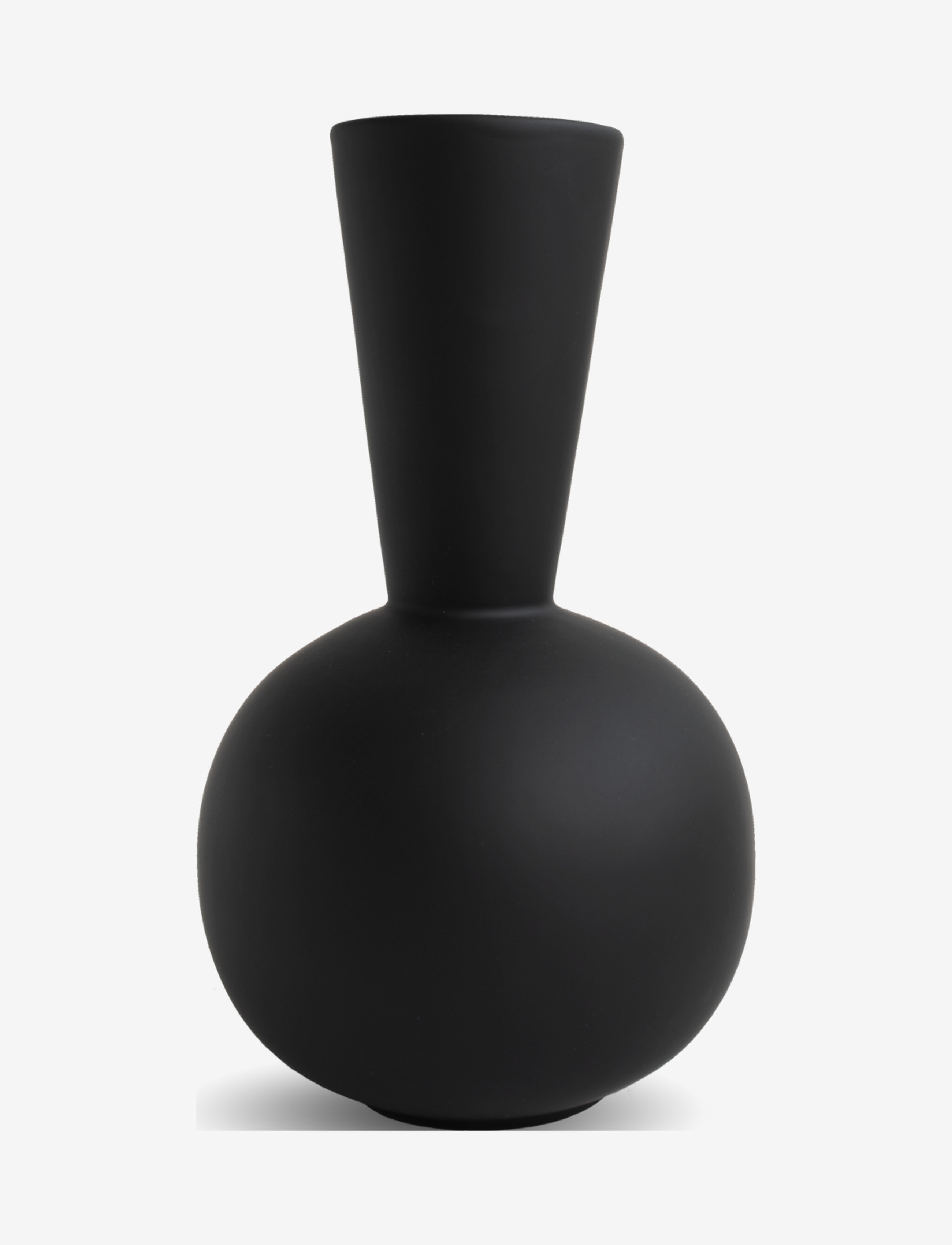 Cooee Design Trumpet Vase 30cm - Cooee Design - BLACK / black