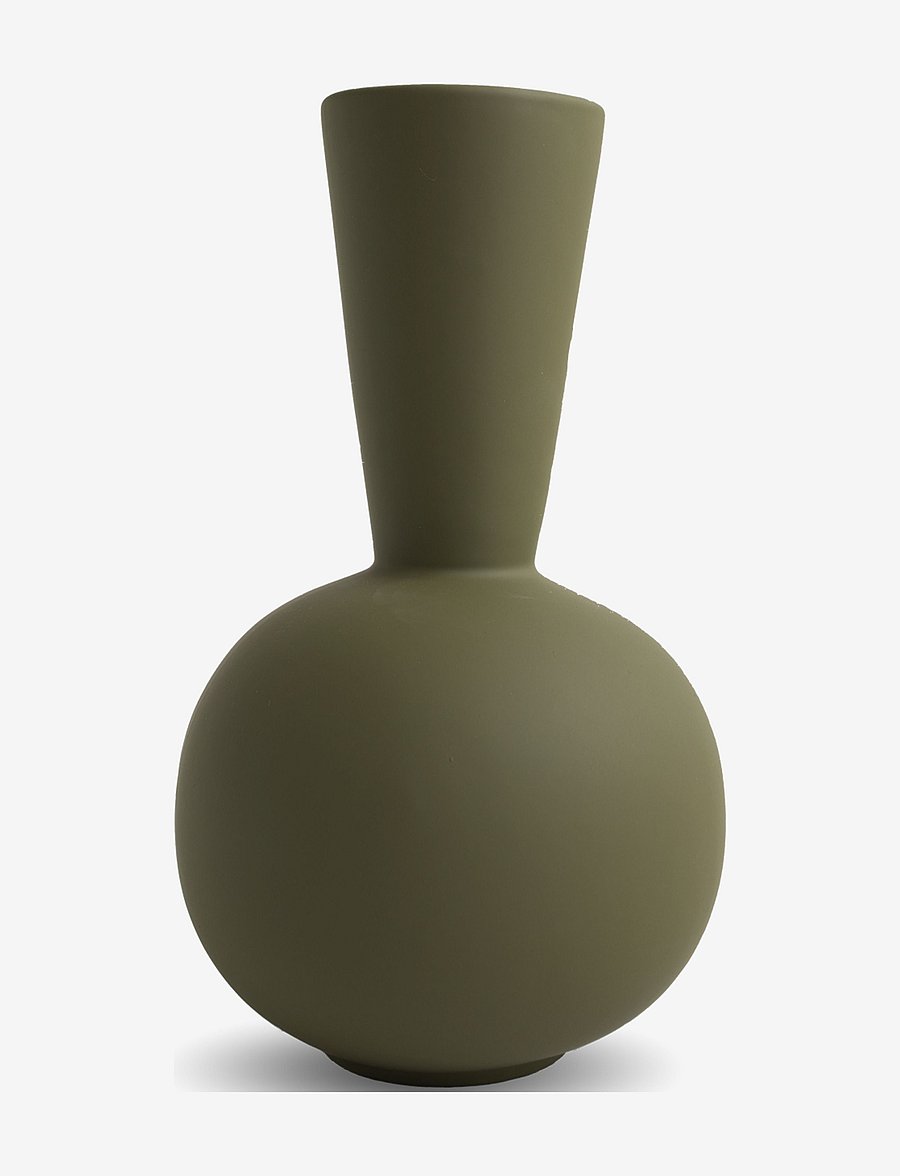 Cooee Design - Trumpet Vase 30cm - vasen - olive - 1
