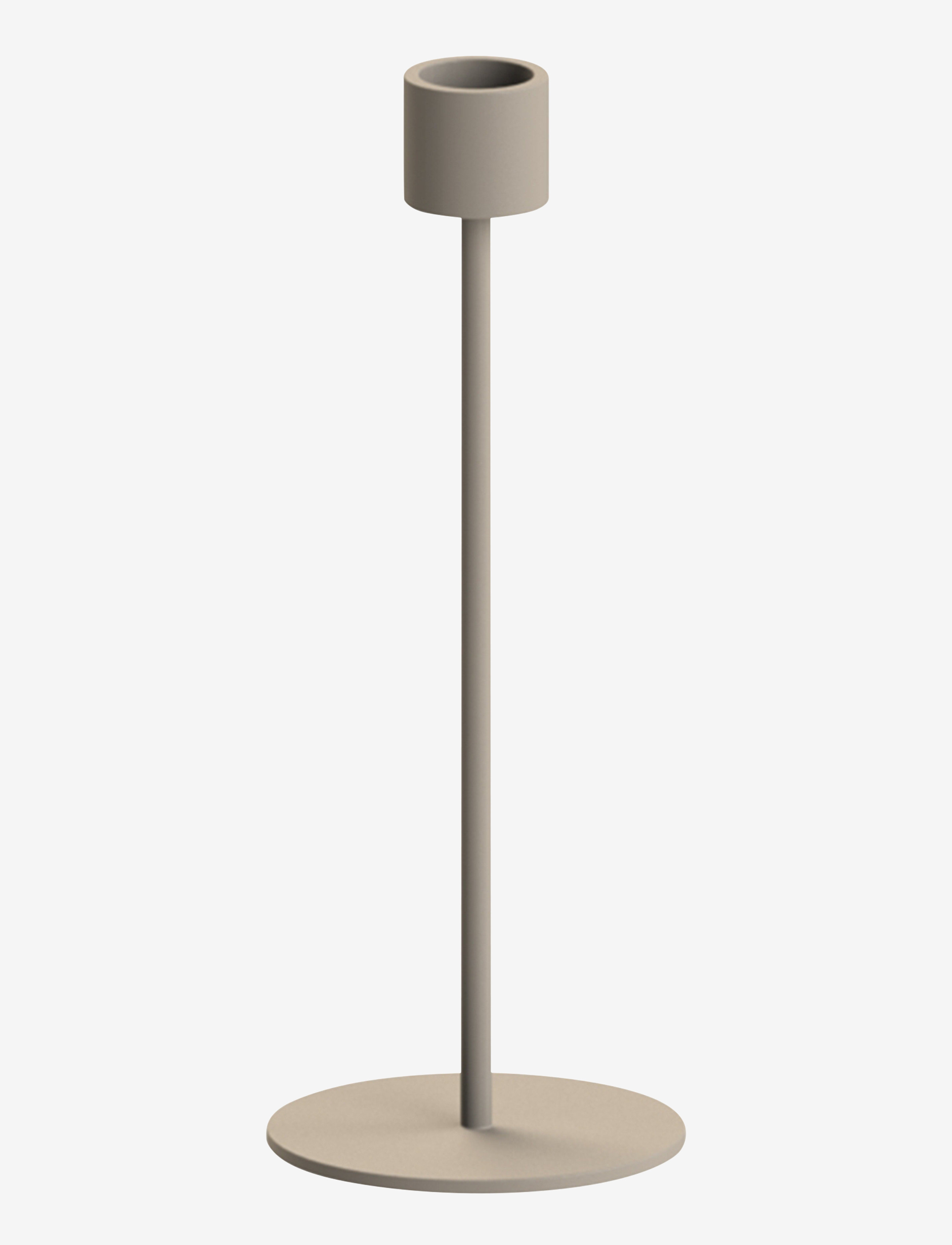 Cooee Design Candlestick 21Cm, H:21 cm, Candlesticks & Lanterns, Beige - Candlesticks, Homeware