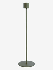 Candlestick 29cm - OLIVE