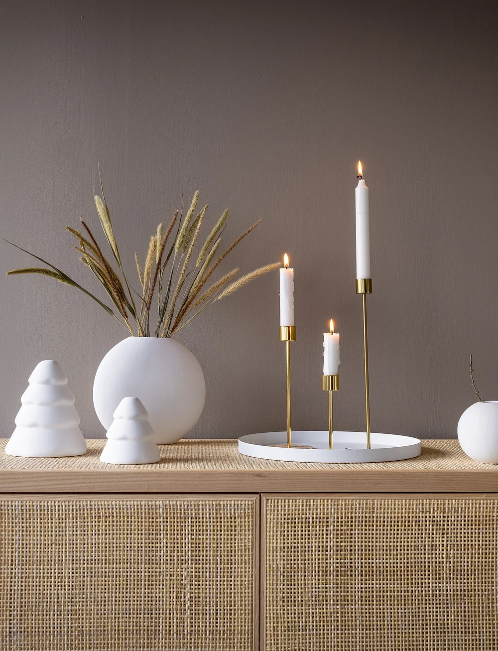 Cooee Design - Candlestick 13cm - kerzenständer - brass - 5